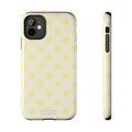 Lemon Drop Phone Case- Polka