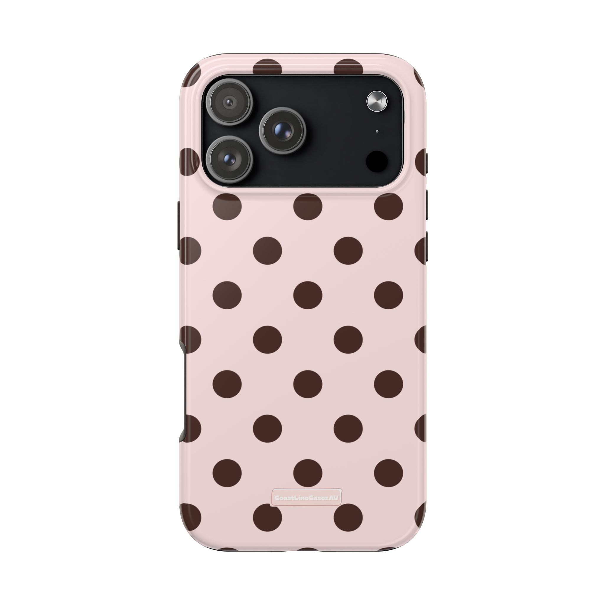 Berry Truffle Phone Case- Polka