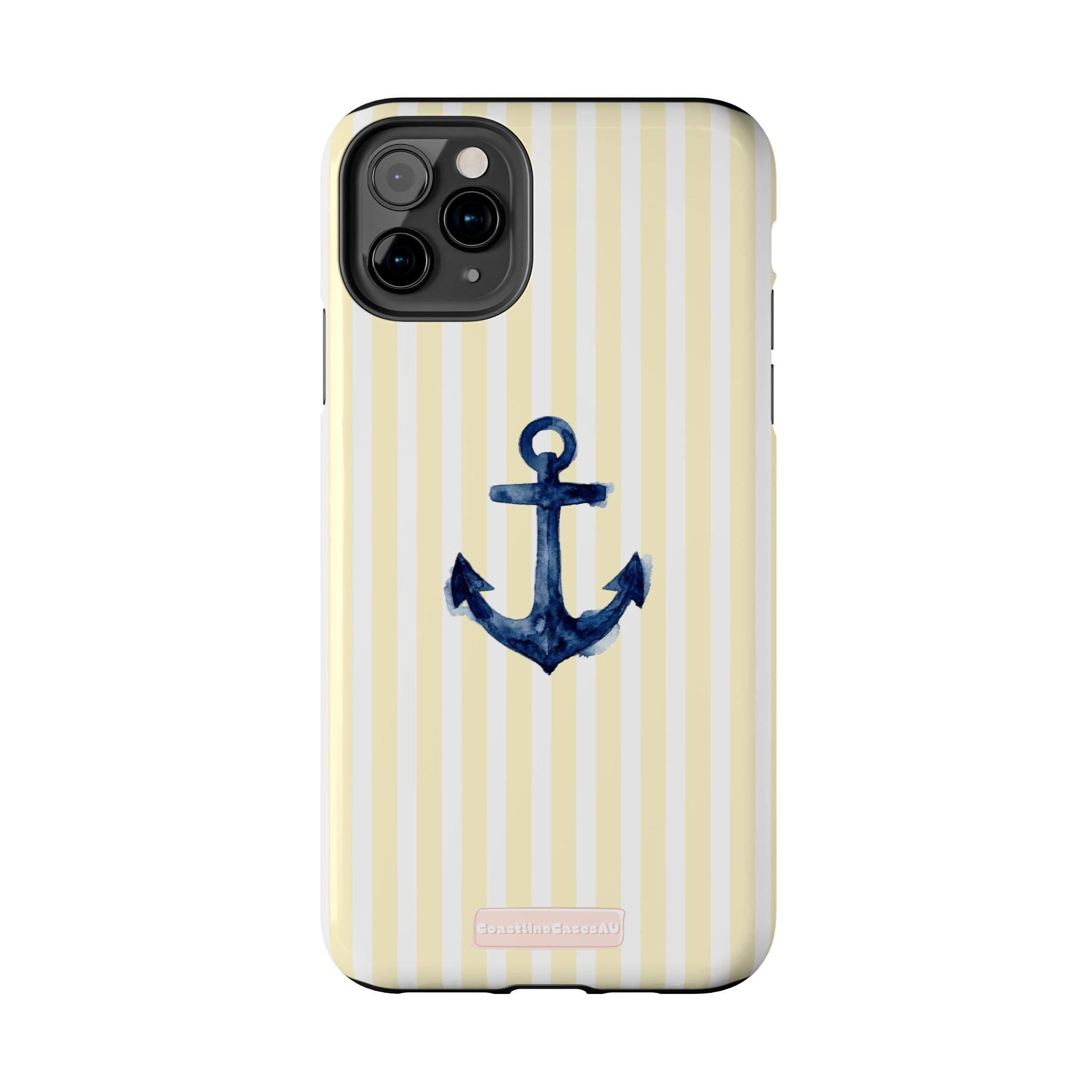 Sailor Phone Case- Butter Stripe