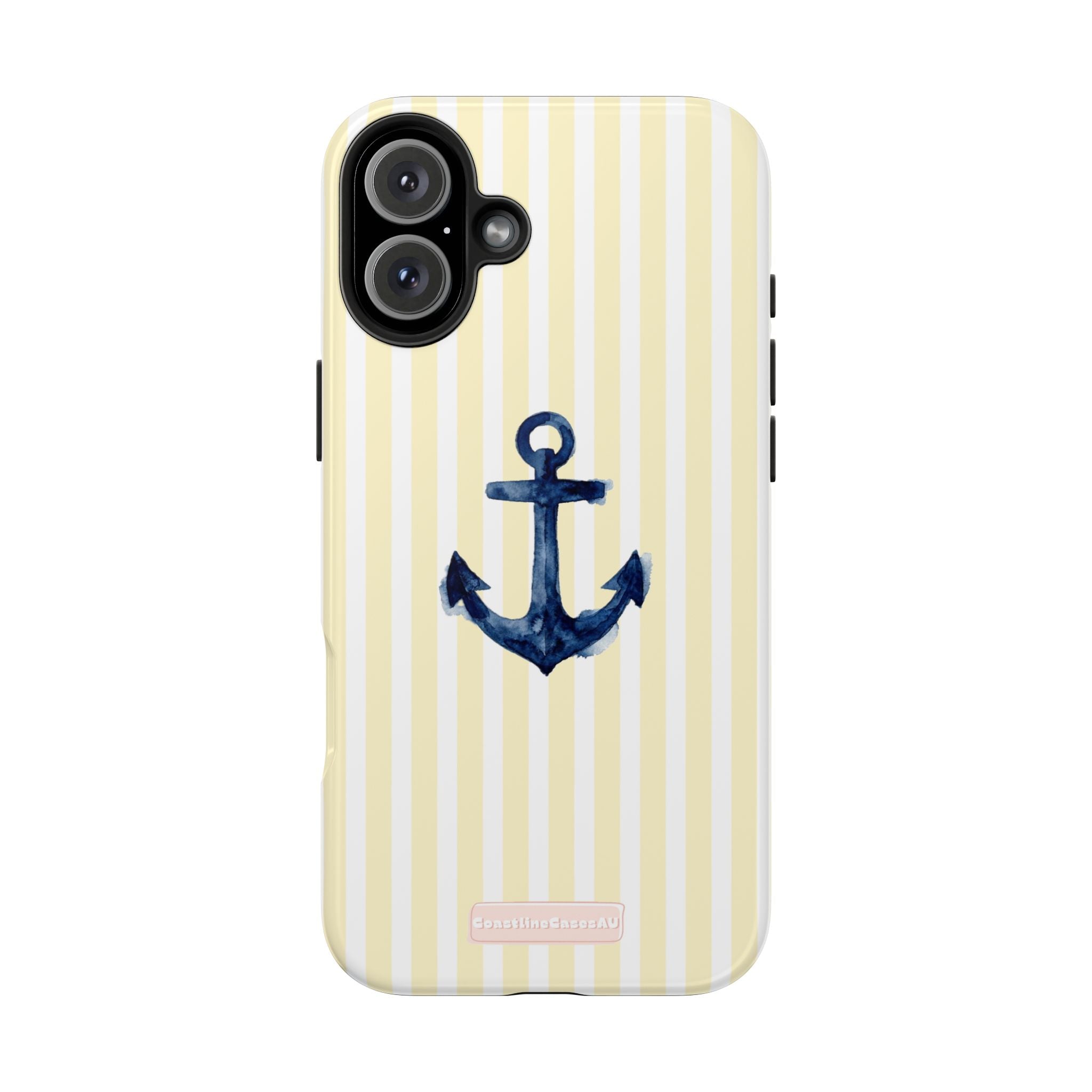 Sailor Phone Case- Butter Stripe