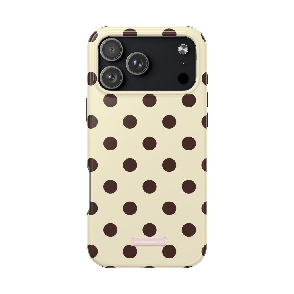 Banana Split Phone Case- Polka