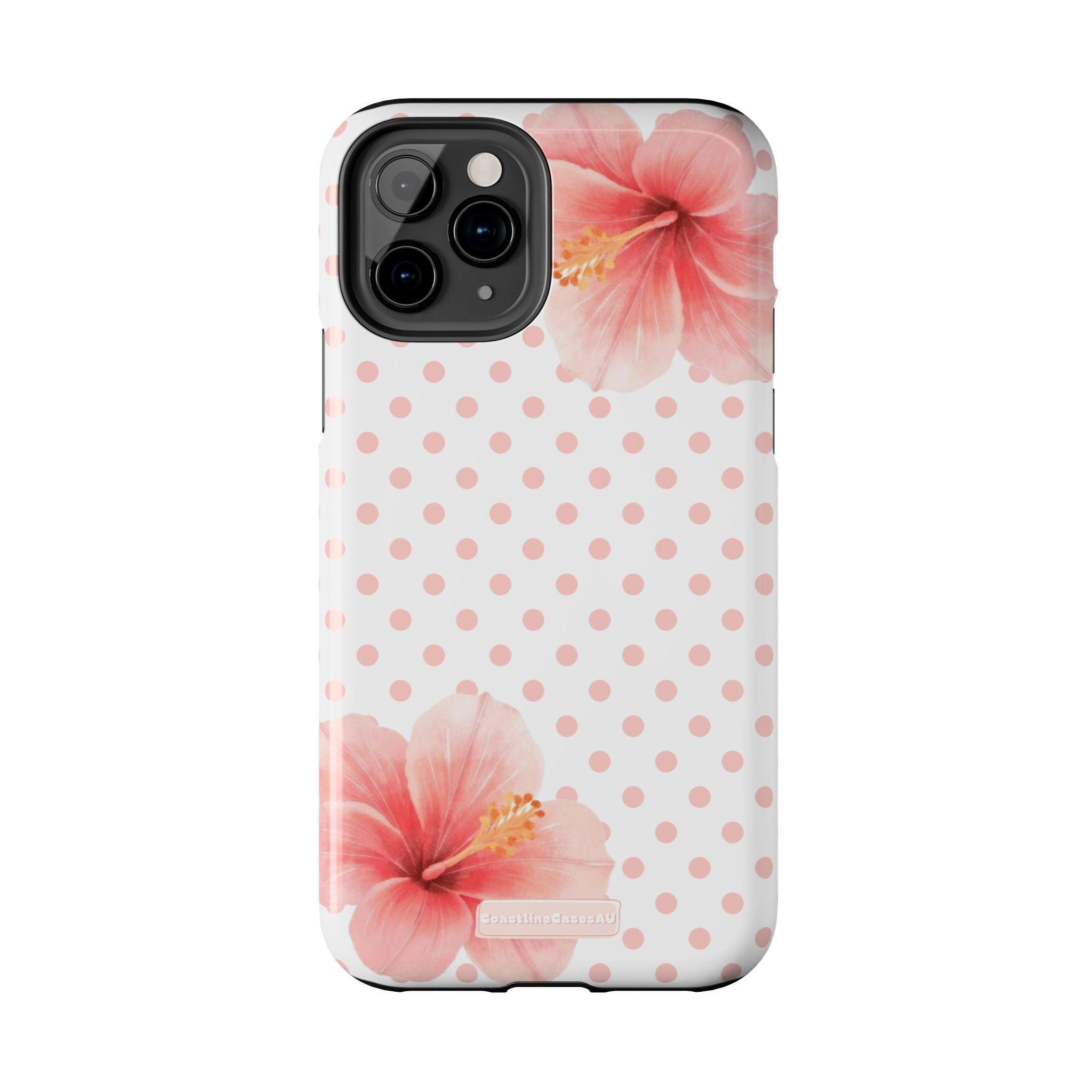 Bloom Phone Case- Mini Polka Blush