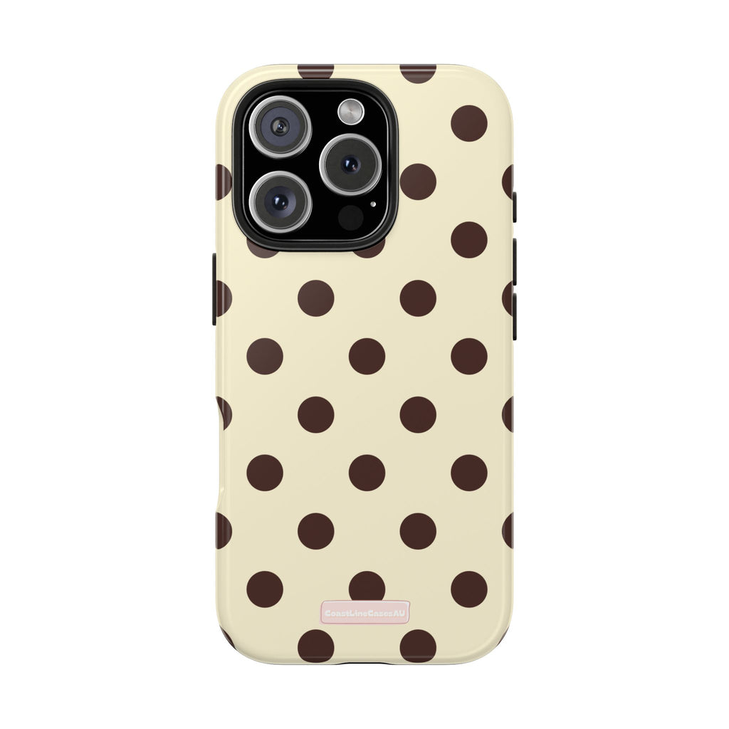 Banana Split Phone Case- Polka