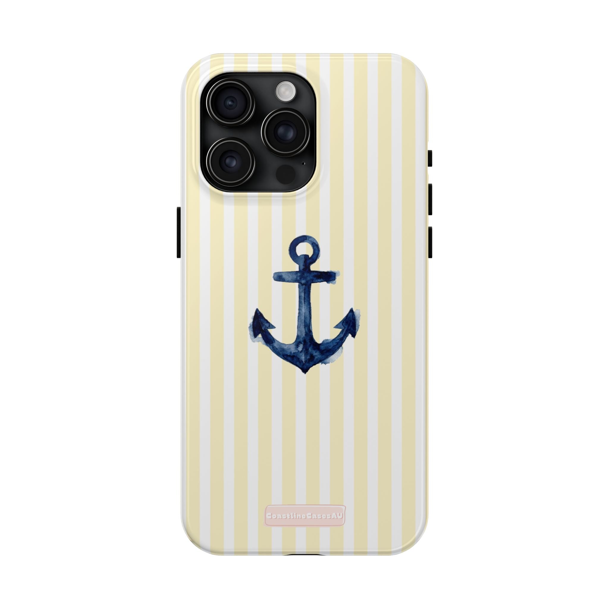 Sailor Phone Case- Butter Stripe