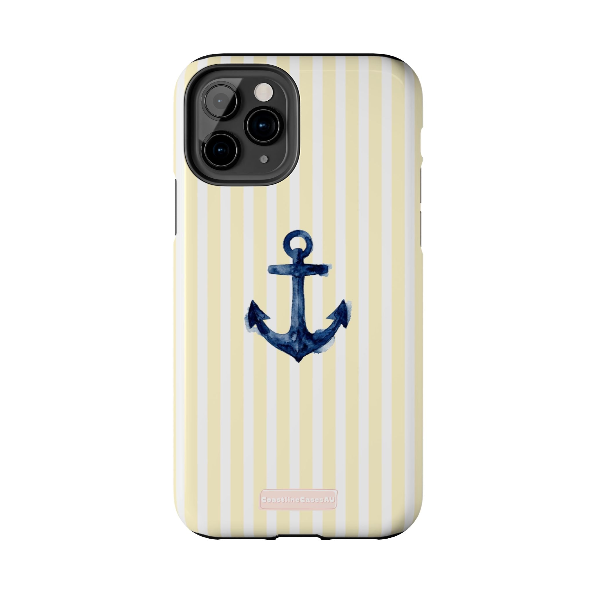 Sailor Phone Case- Butter Stripe
