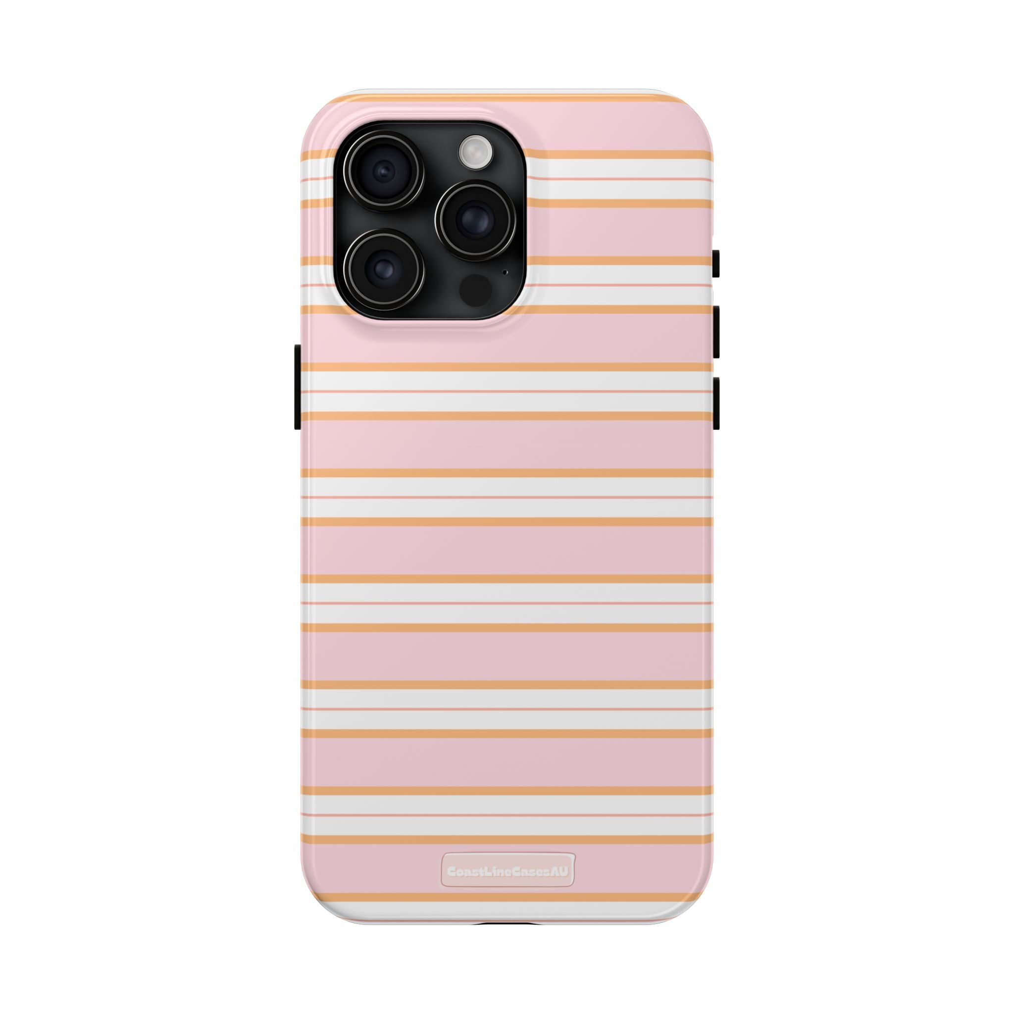 Grapefruit Stripe Phone Case