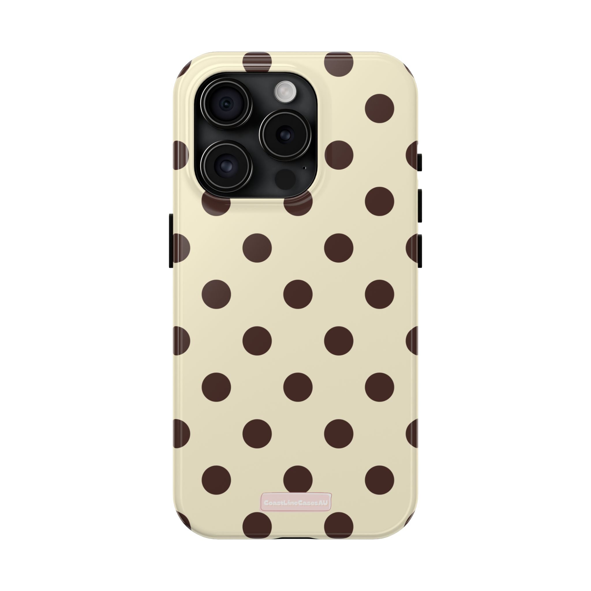 Banana Split Phone Case- Polka