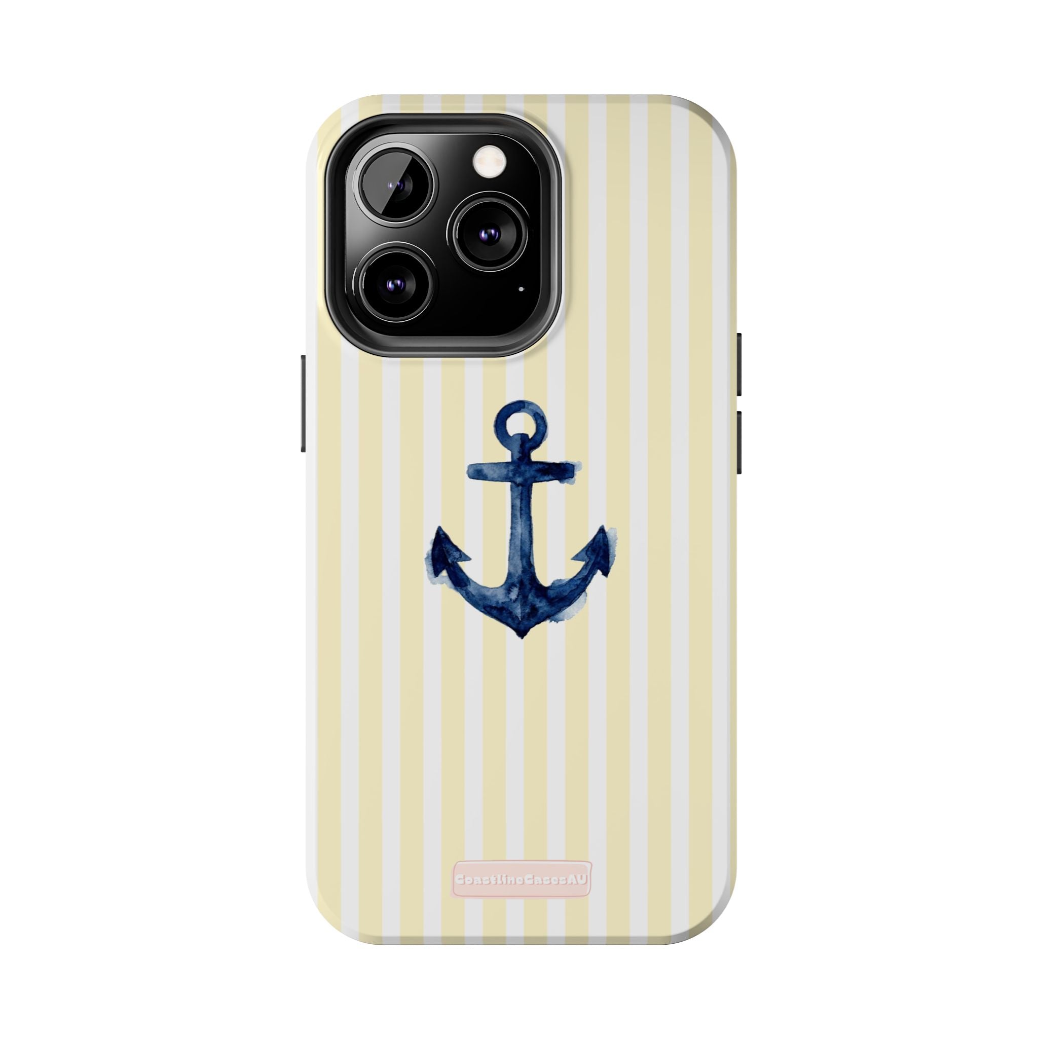 Sailor Phone Case- Butter Stripe