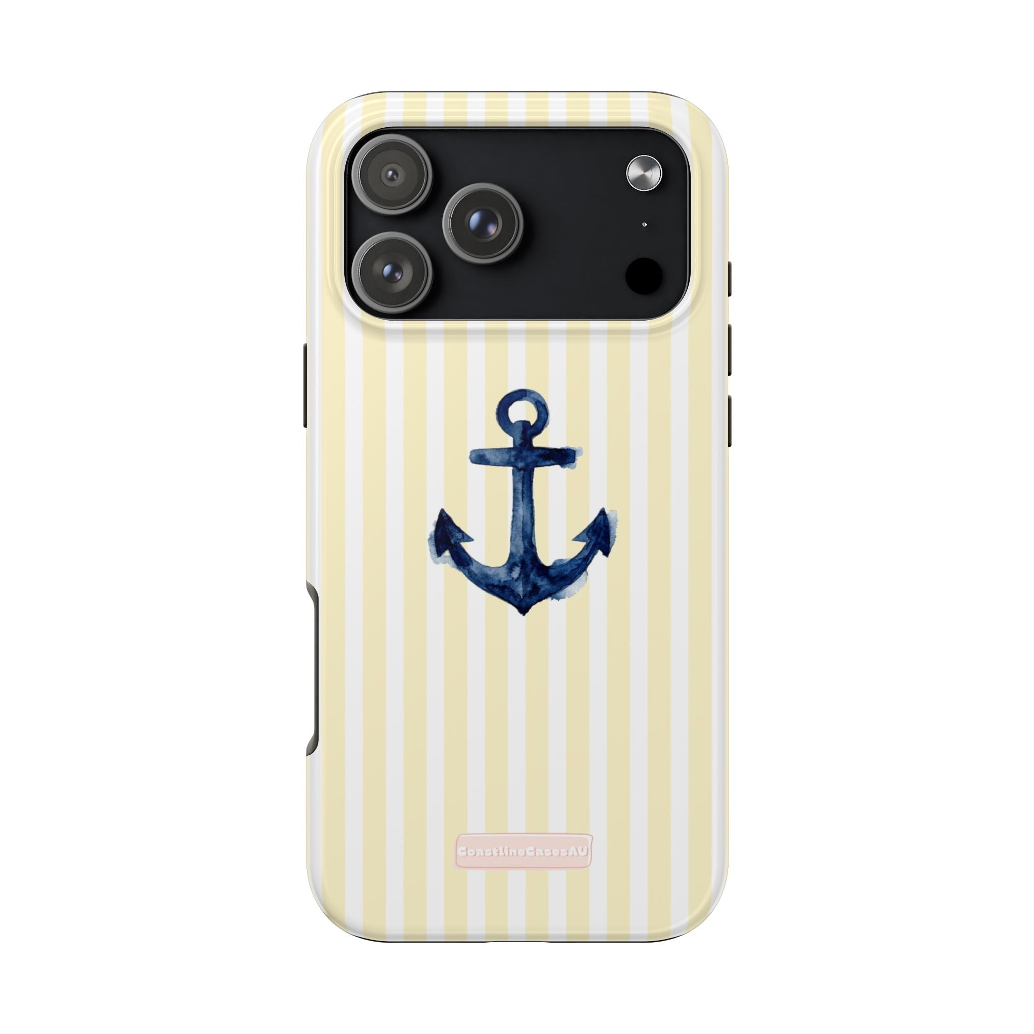 Sailor Phone Case- Butter Stripe