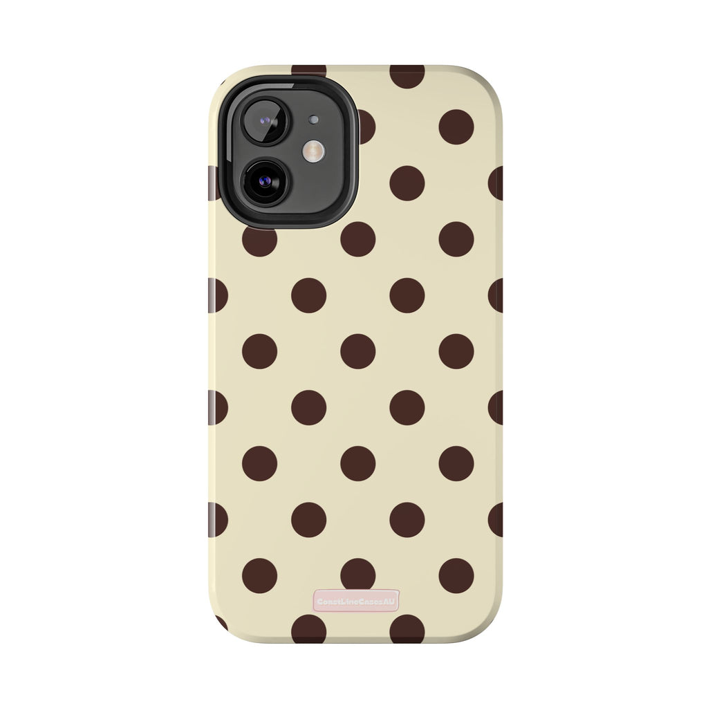 Banana Split Phone Case- Polka