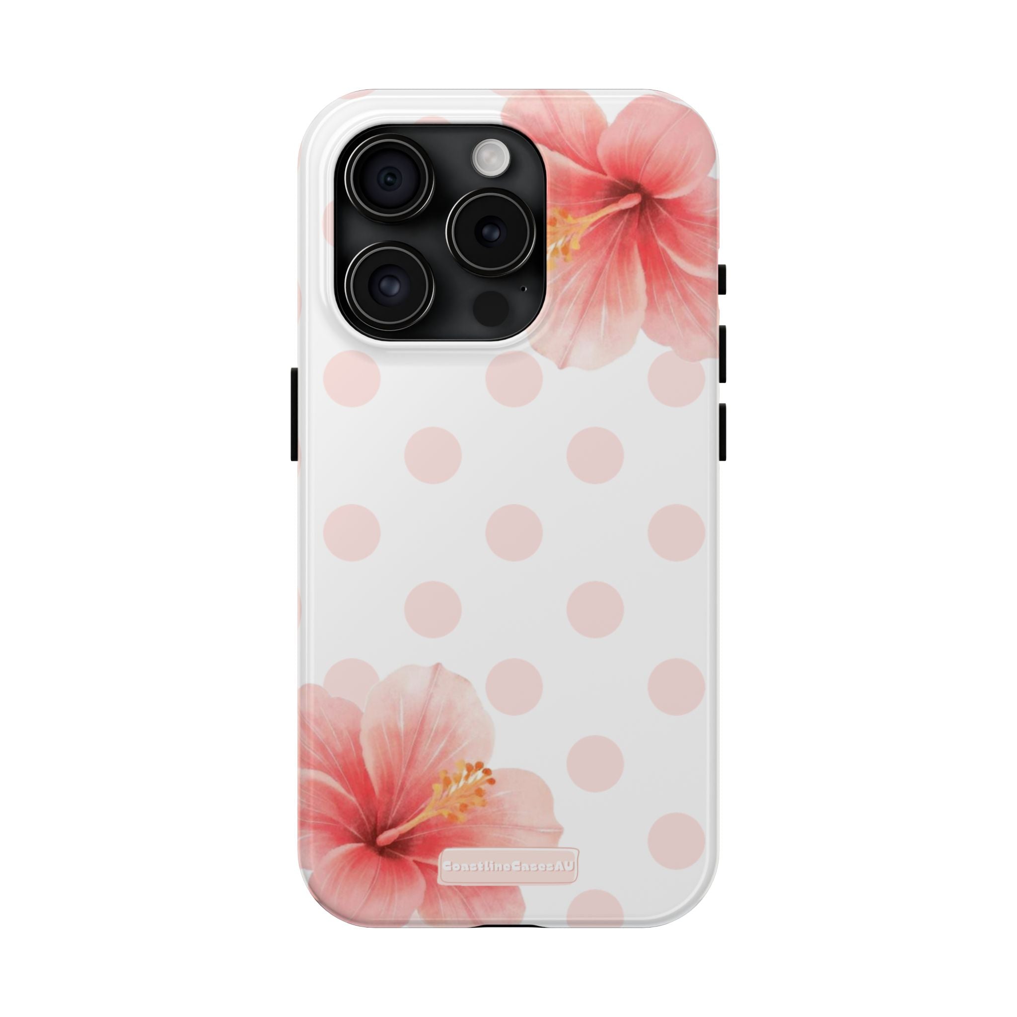 Bloom Phone Case- Polka Blush