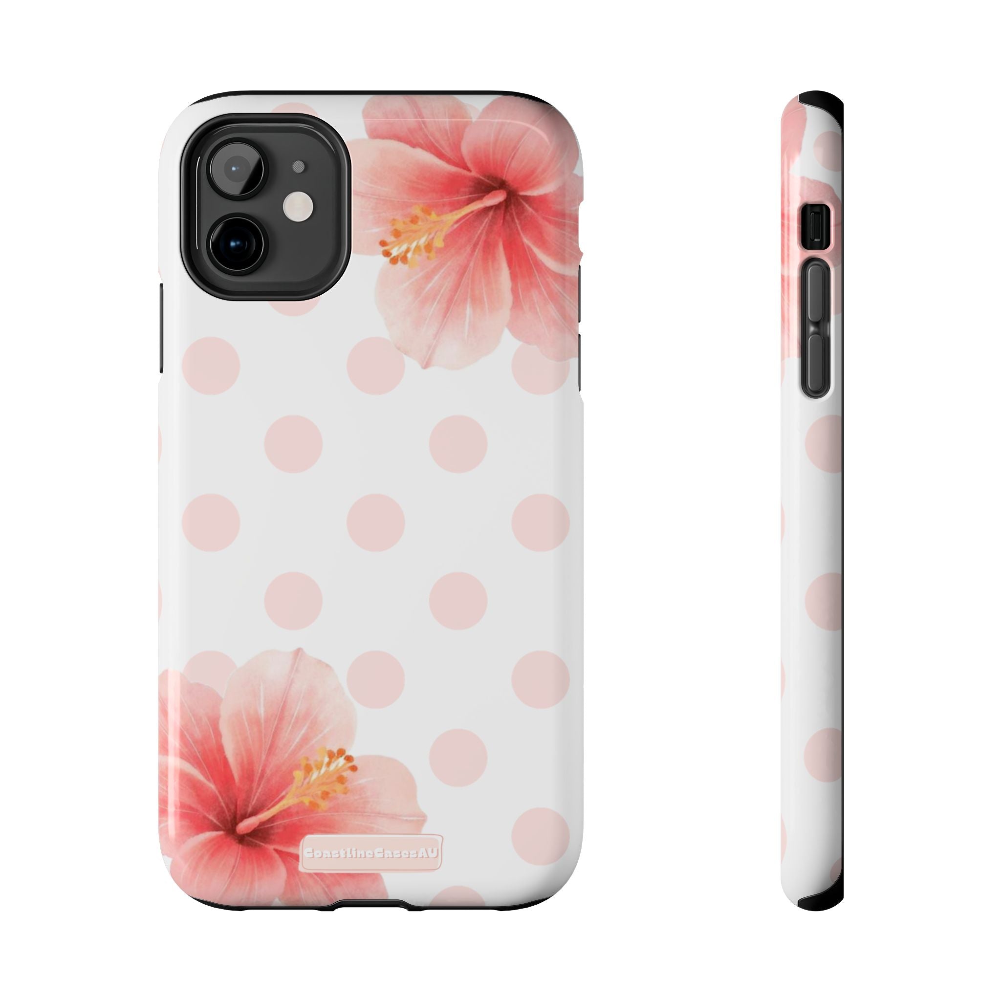 Bloom Phone Case- Polka Blush