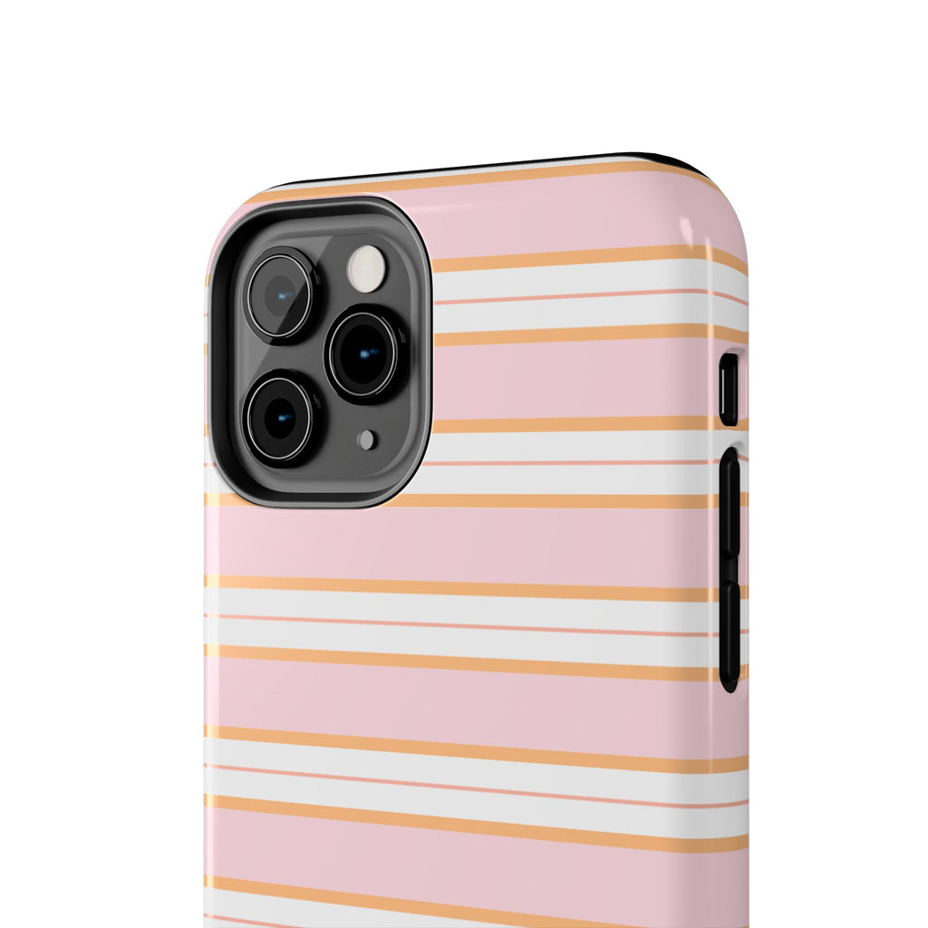 Grapefruit Stripe Phone Case