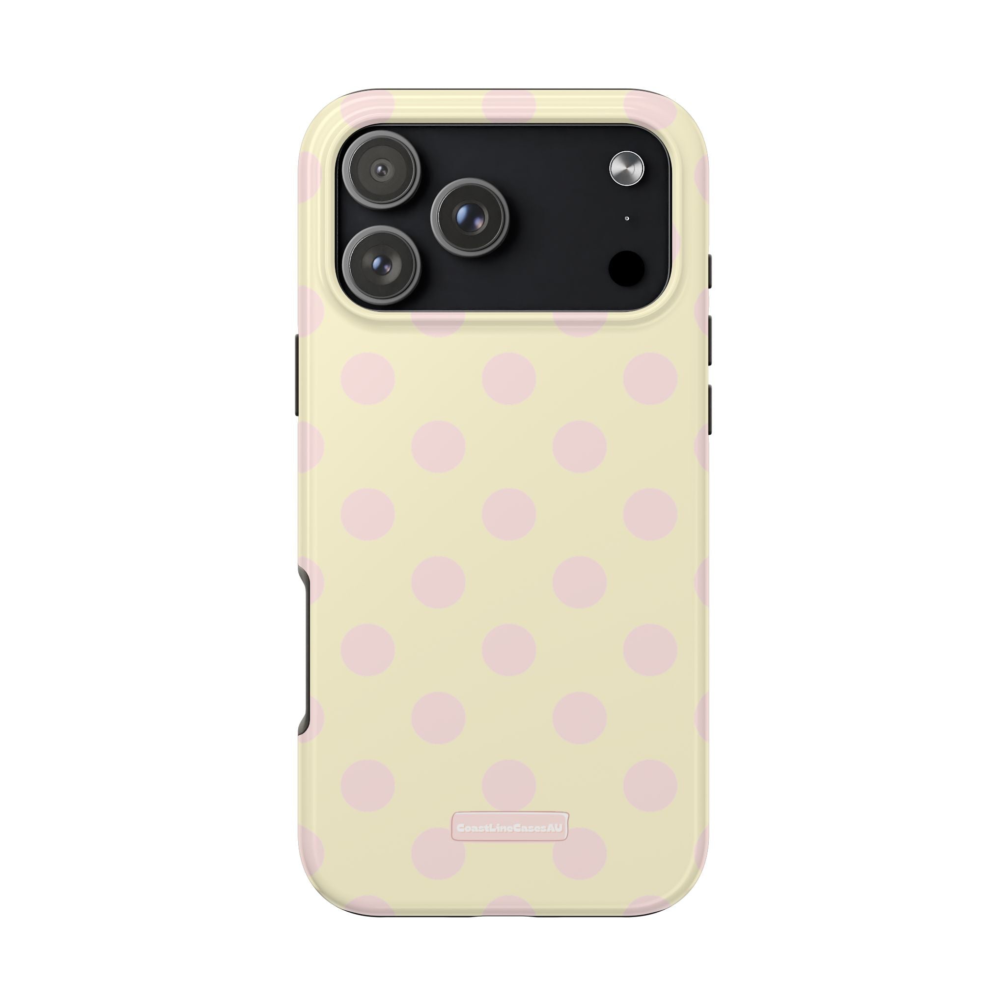Strawberry Scone Phone Case- Polka