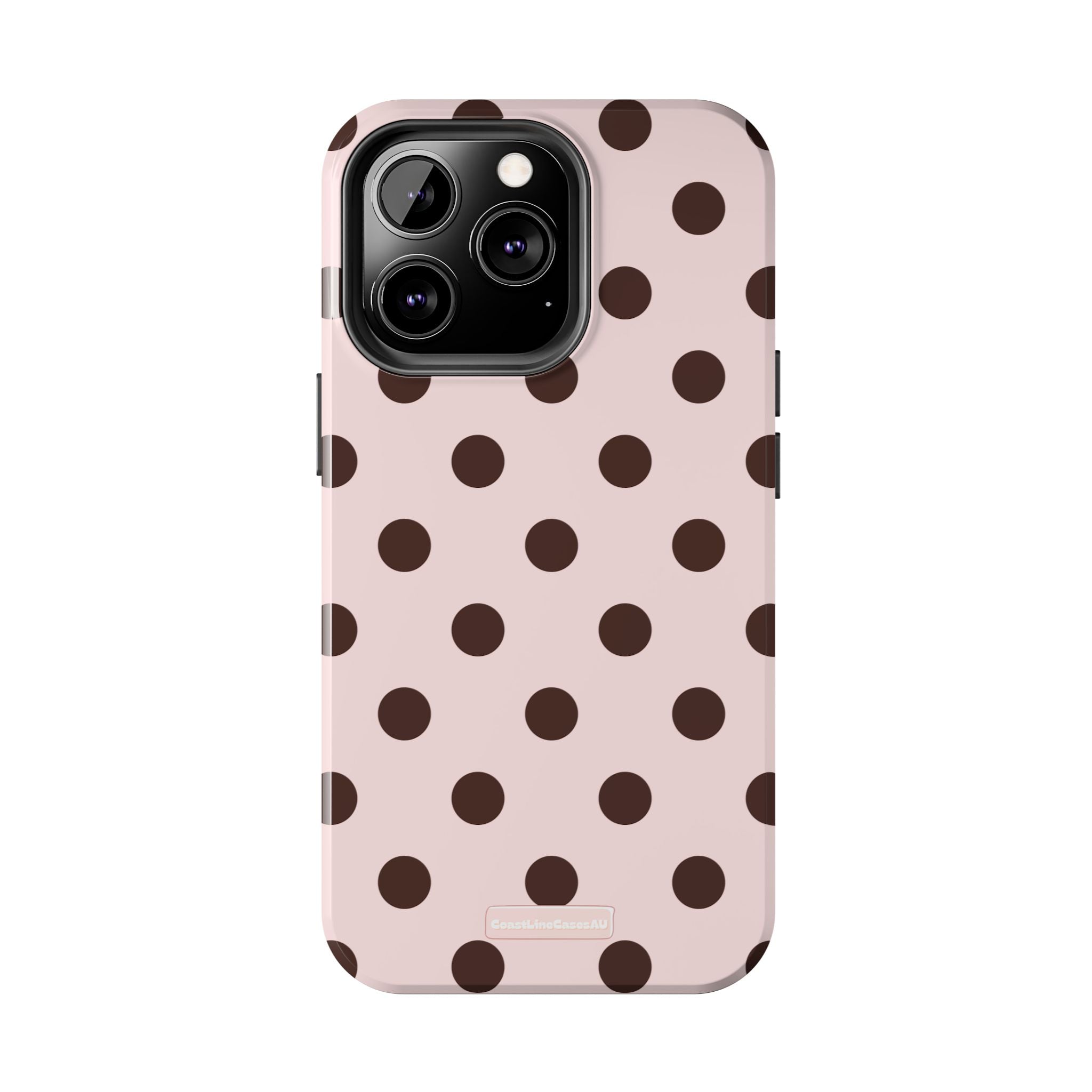 Berry Truffle Phone Case- Polka