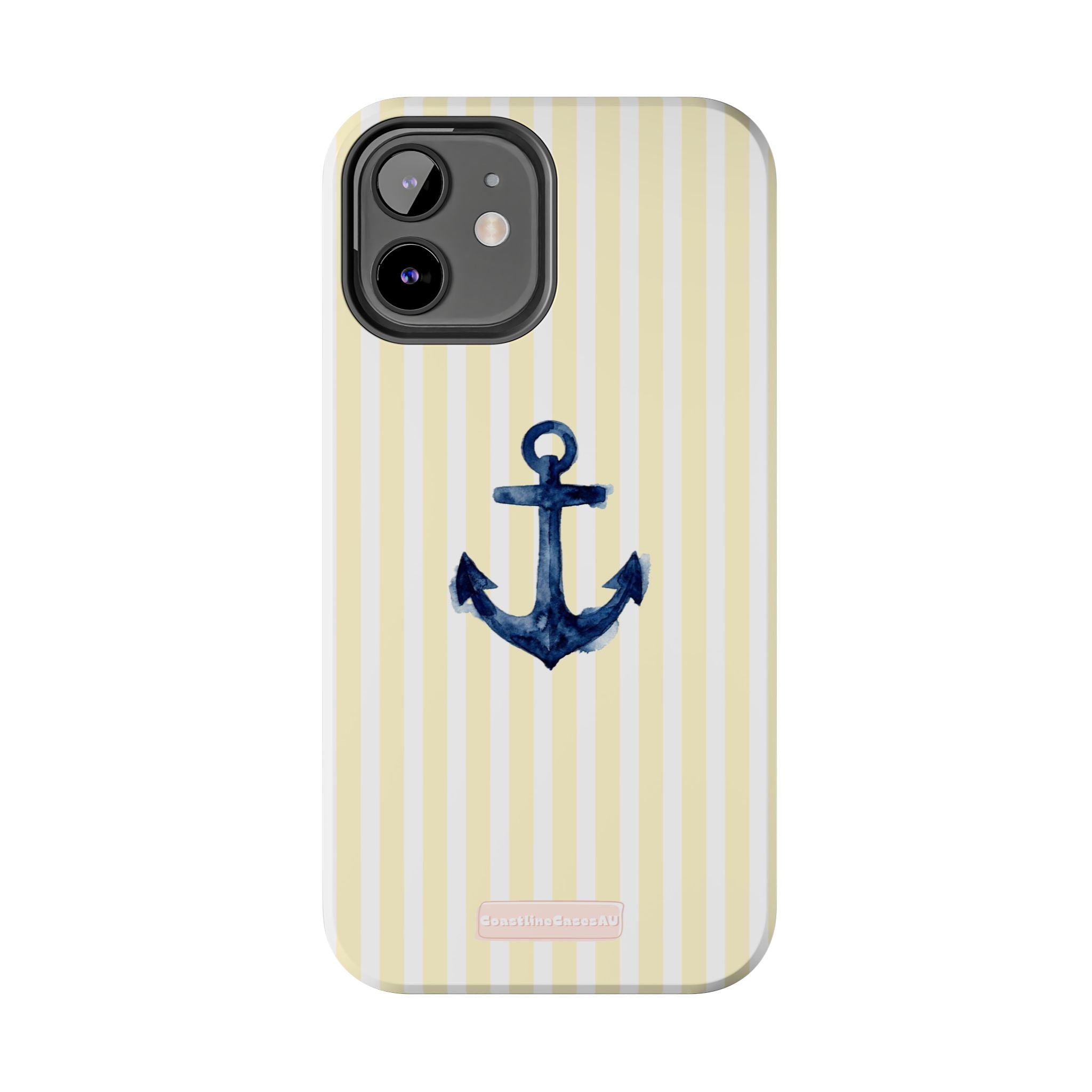 Sailor Phone Case- Butter Stripe