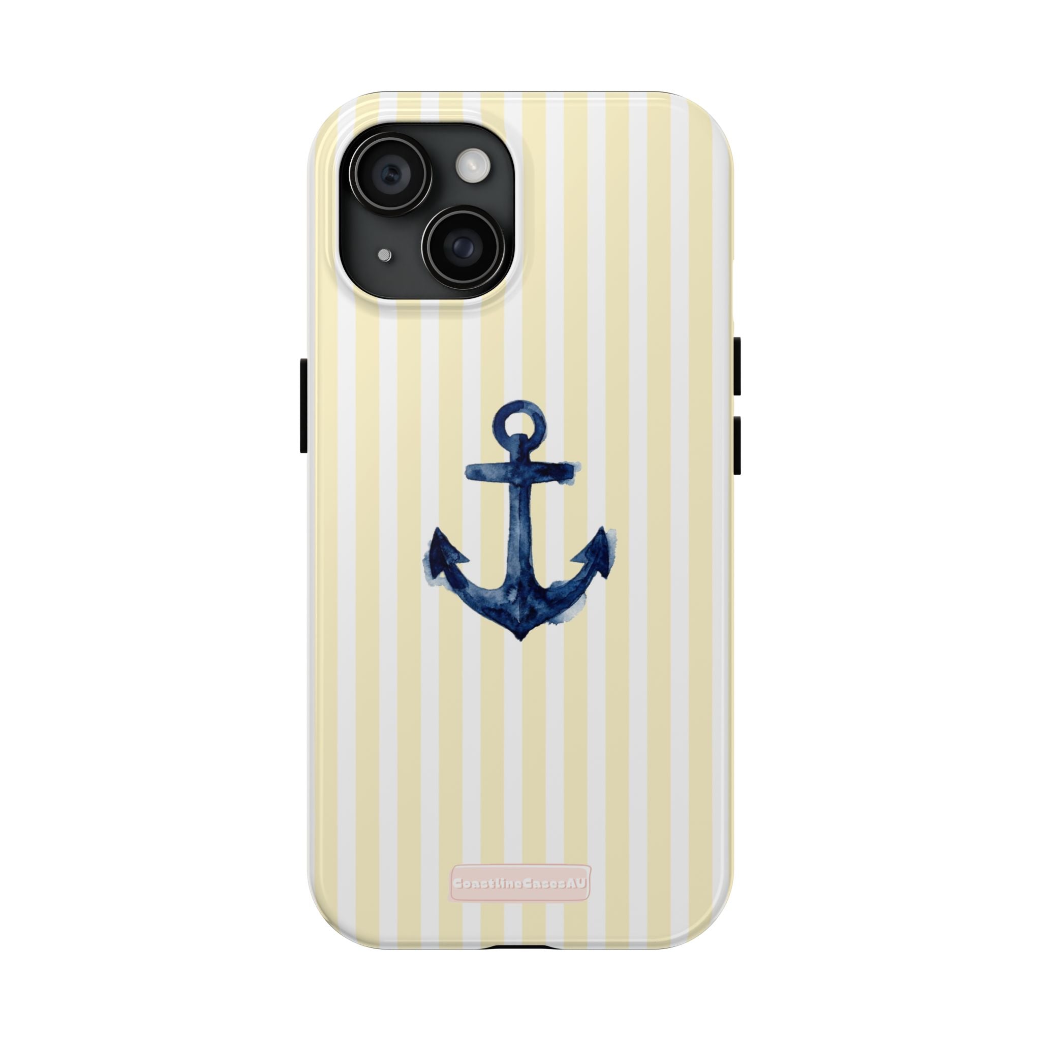 Sailor Phone Case- Butter Stripe