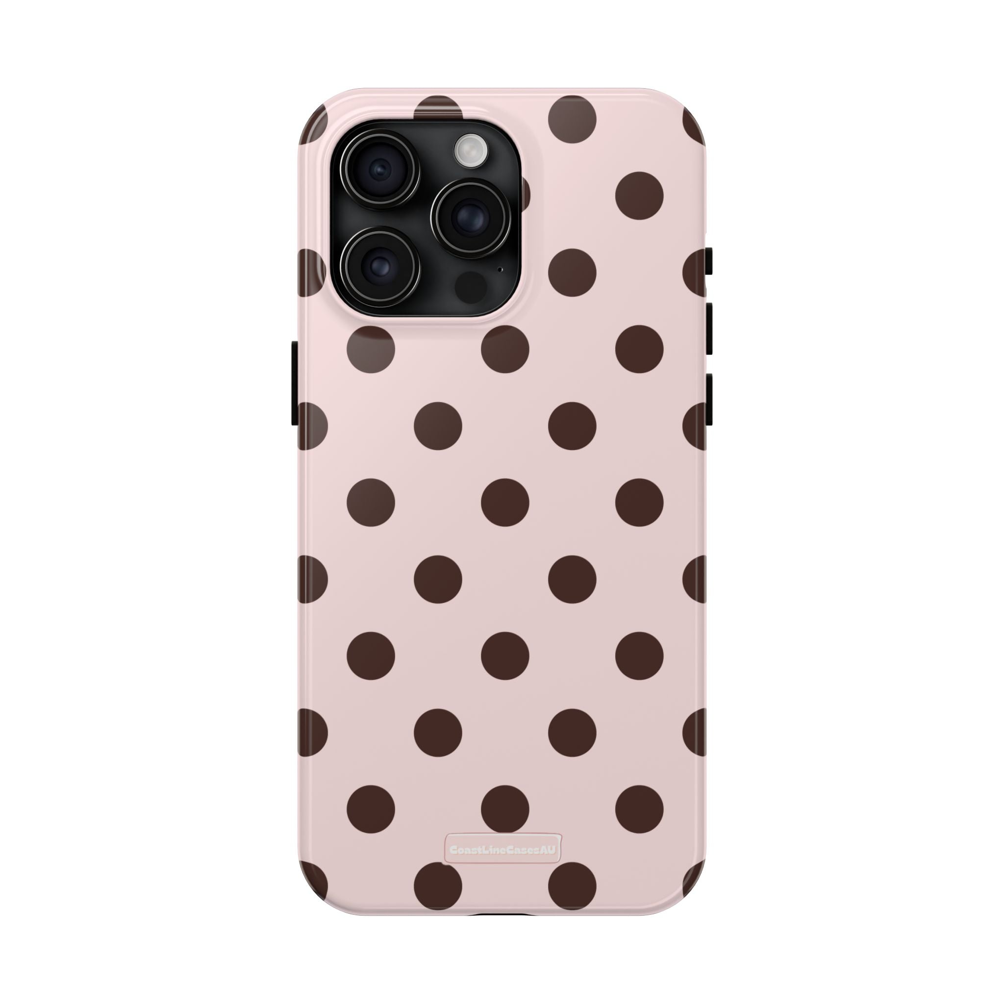 Berry Truffle Phone Case- Polka