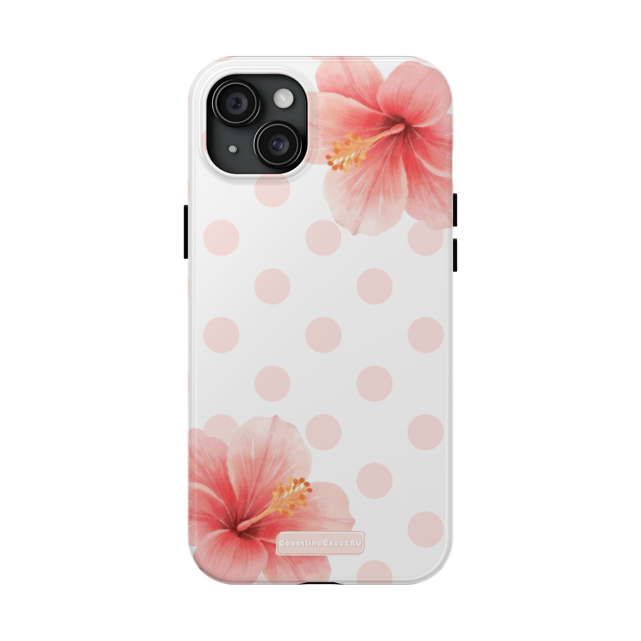 Bloom Phone Case- Polka Blush