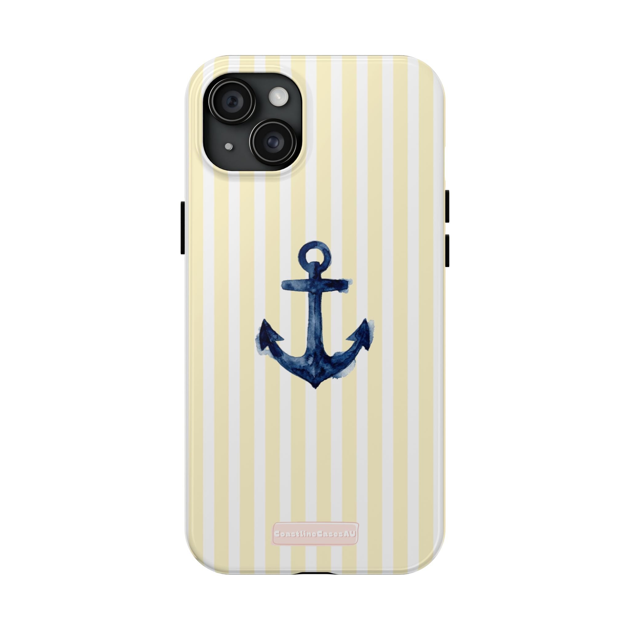 Sailor Phone Case- Butter Stripe