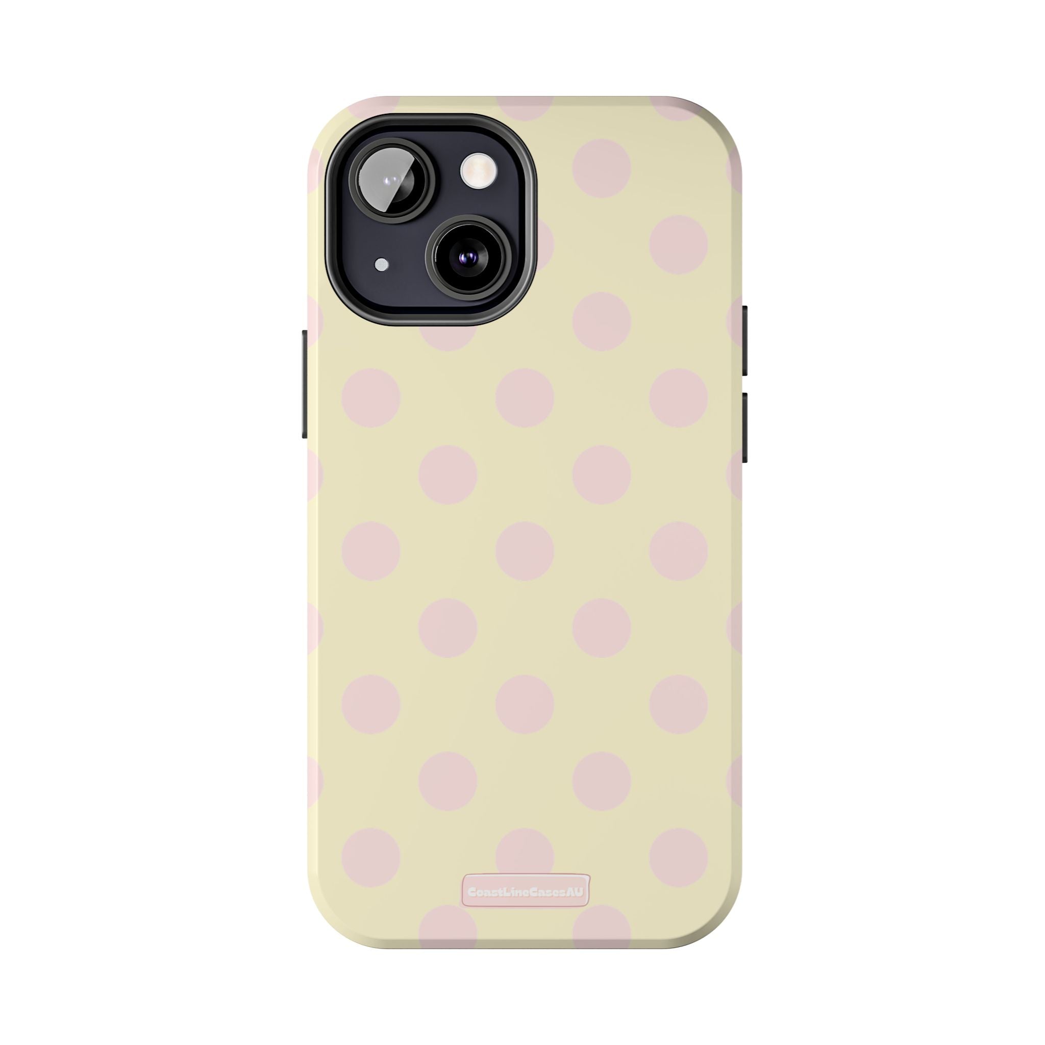 Strawberry Scone Phone Case- Polka
