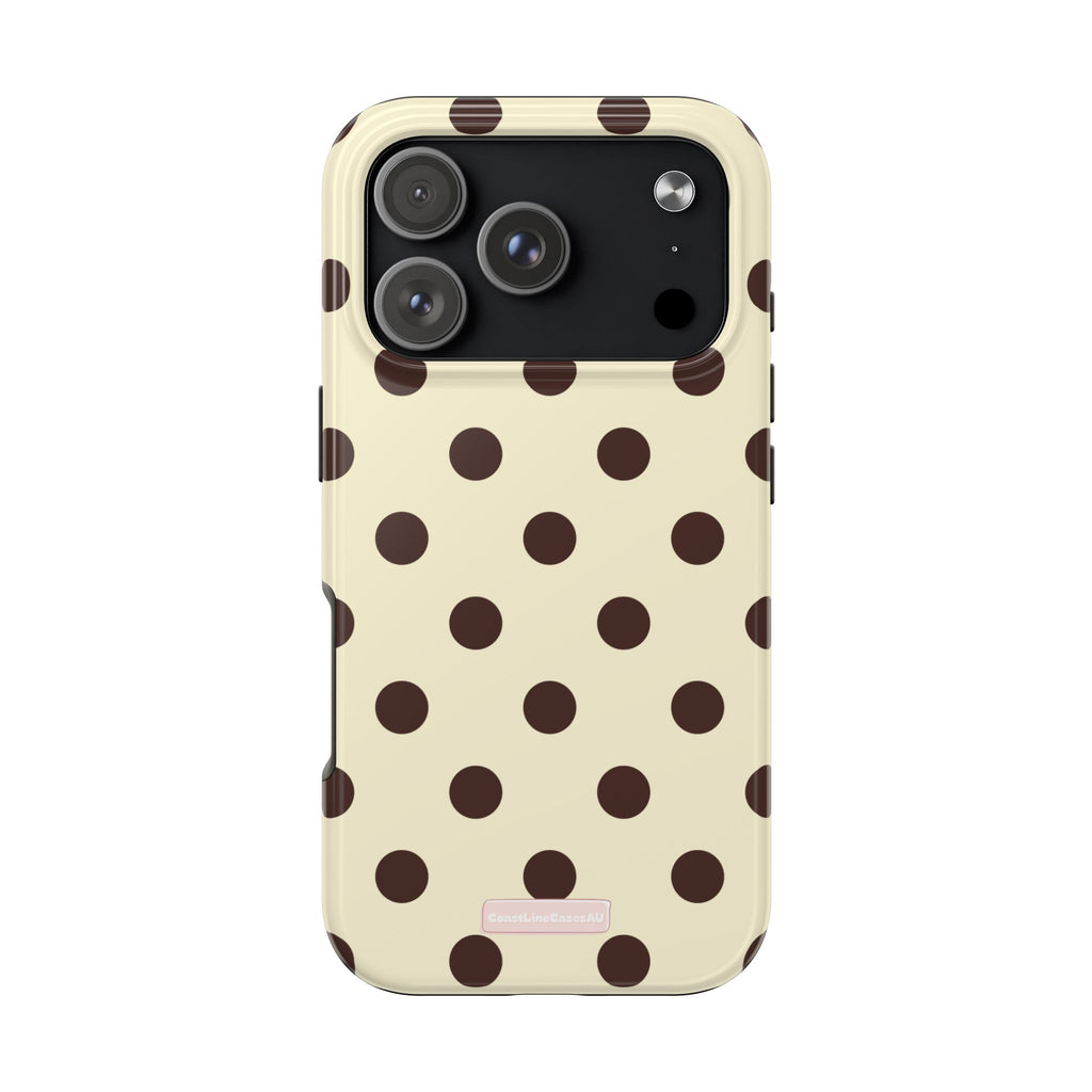 Banana Split Phone Case- Polka