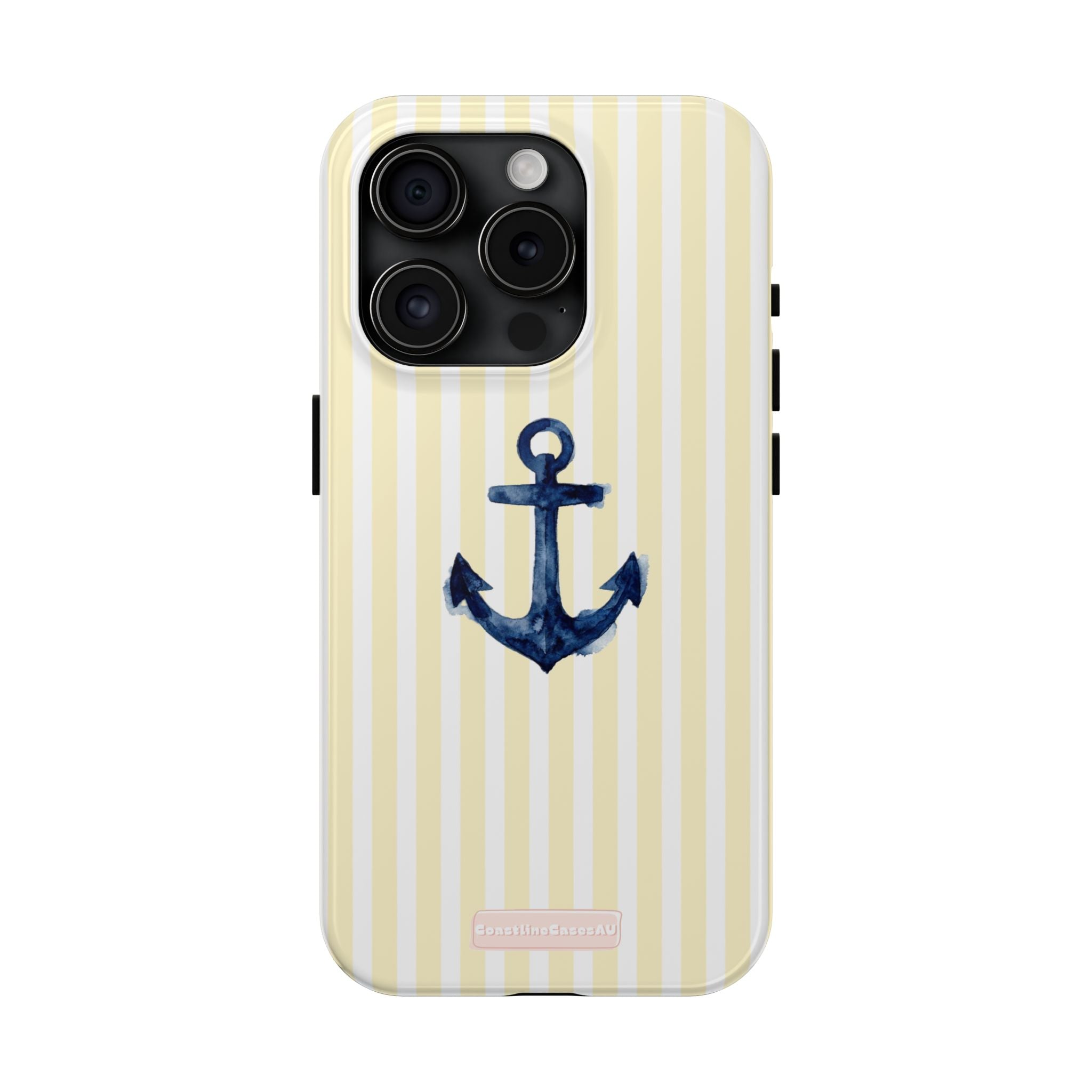 Sailor Phone Case- Butter Stripe