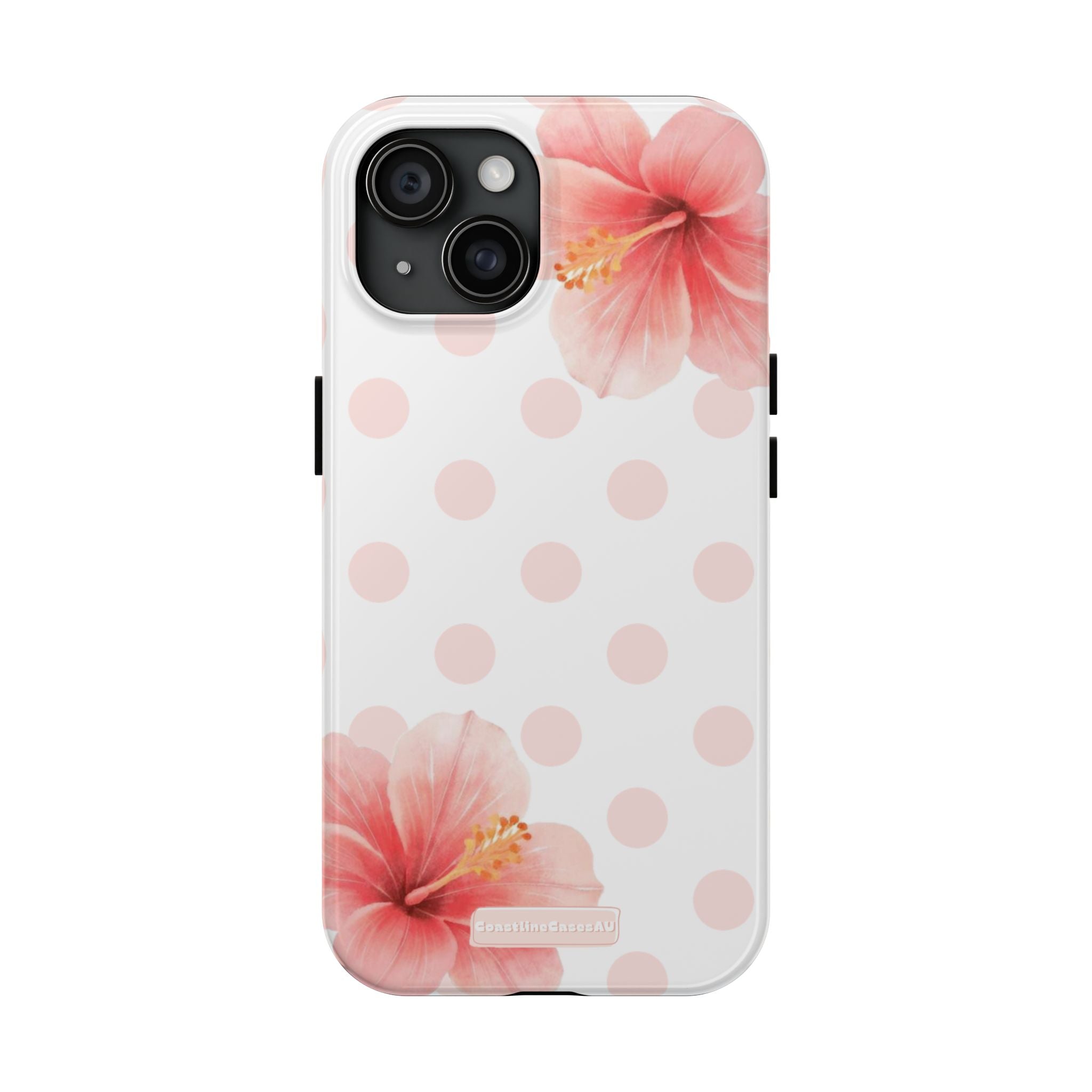 Bloom Phone Case- Polka Blush