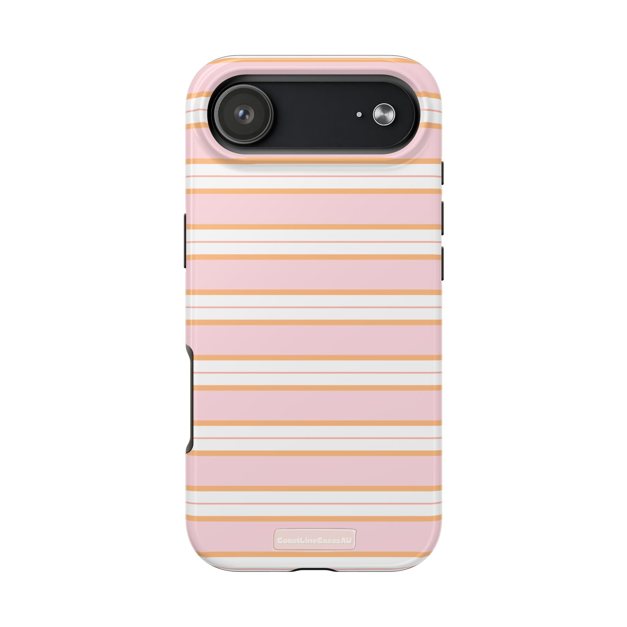 Grapefruit Stripe Phone Case