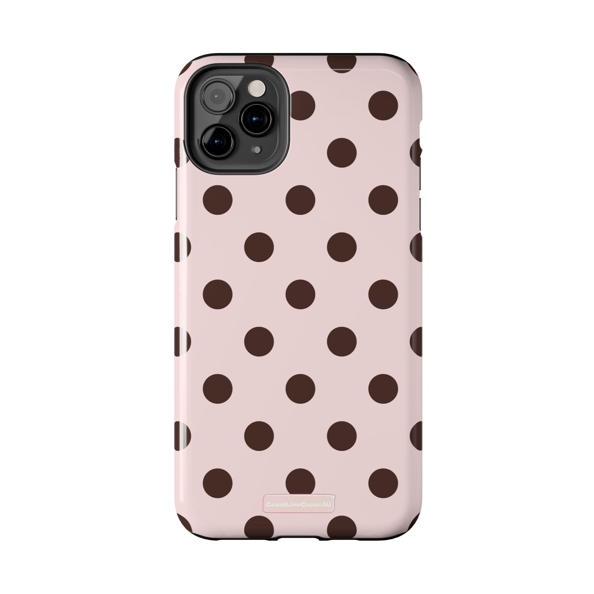 Berry Truffle Phone Case- Polka