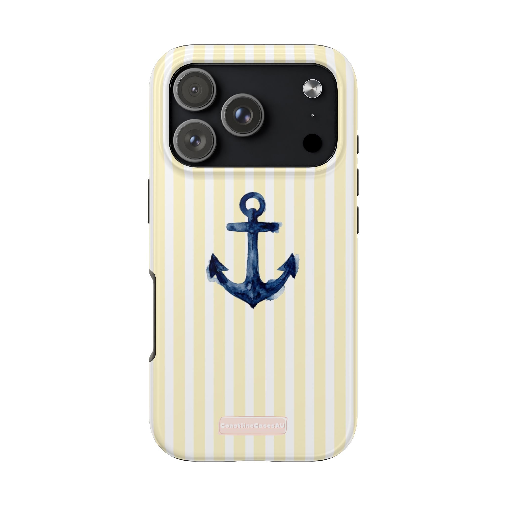 Sailor Phone Case- Butter Stripe