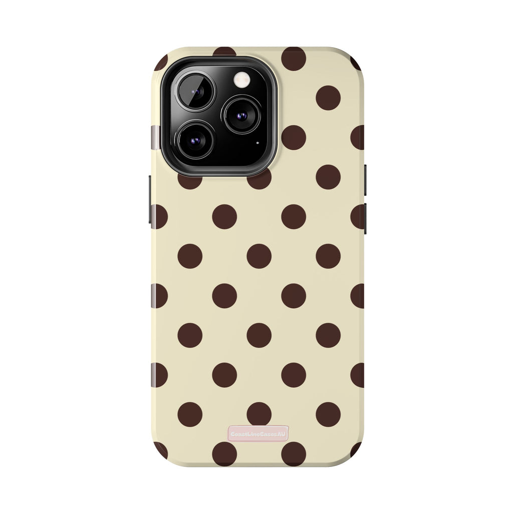 Banana Split Phone Case- Polka