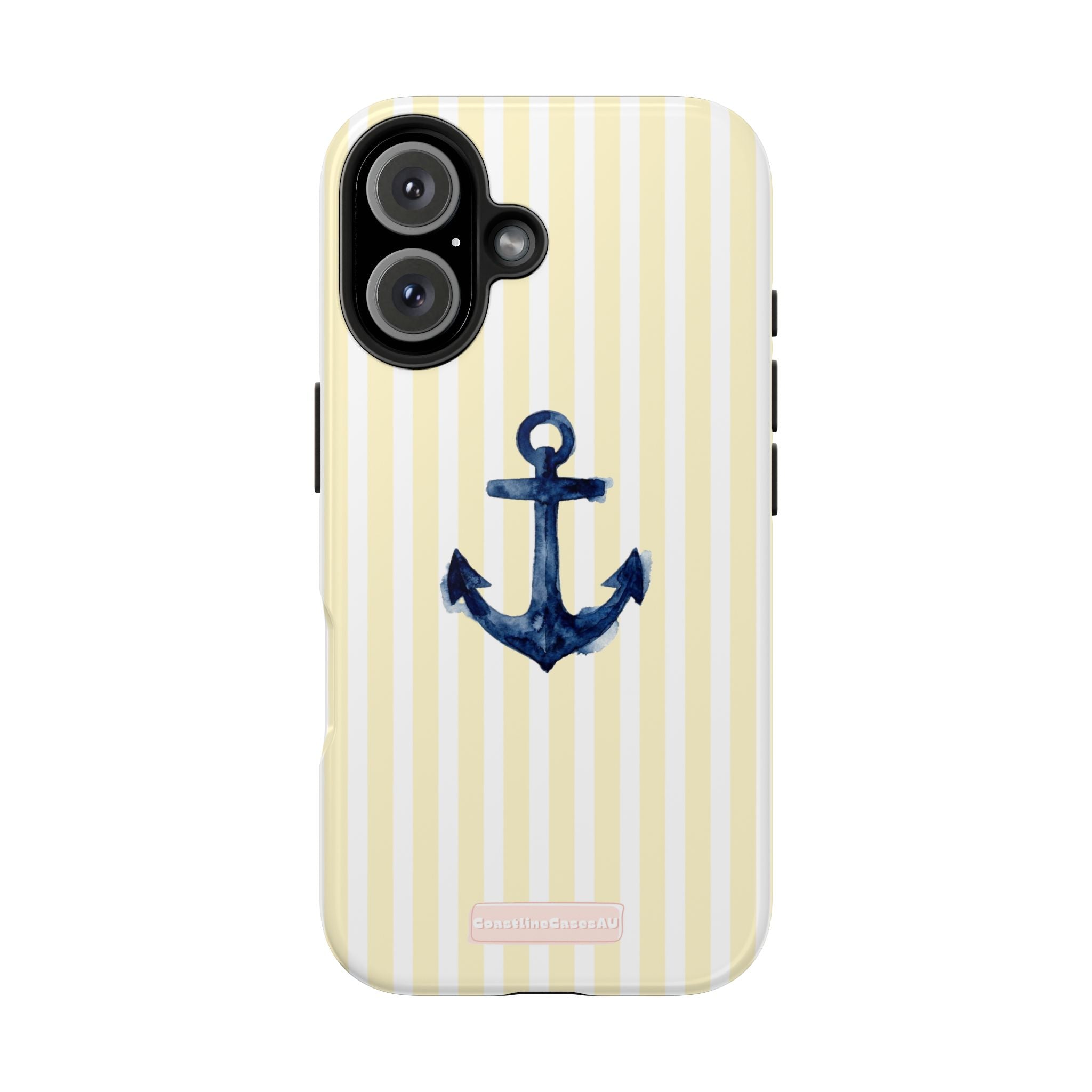 Sailor Phone Case- Butter Stripe