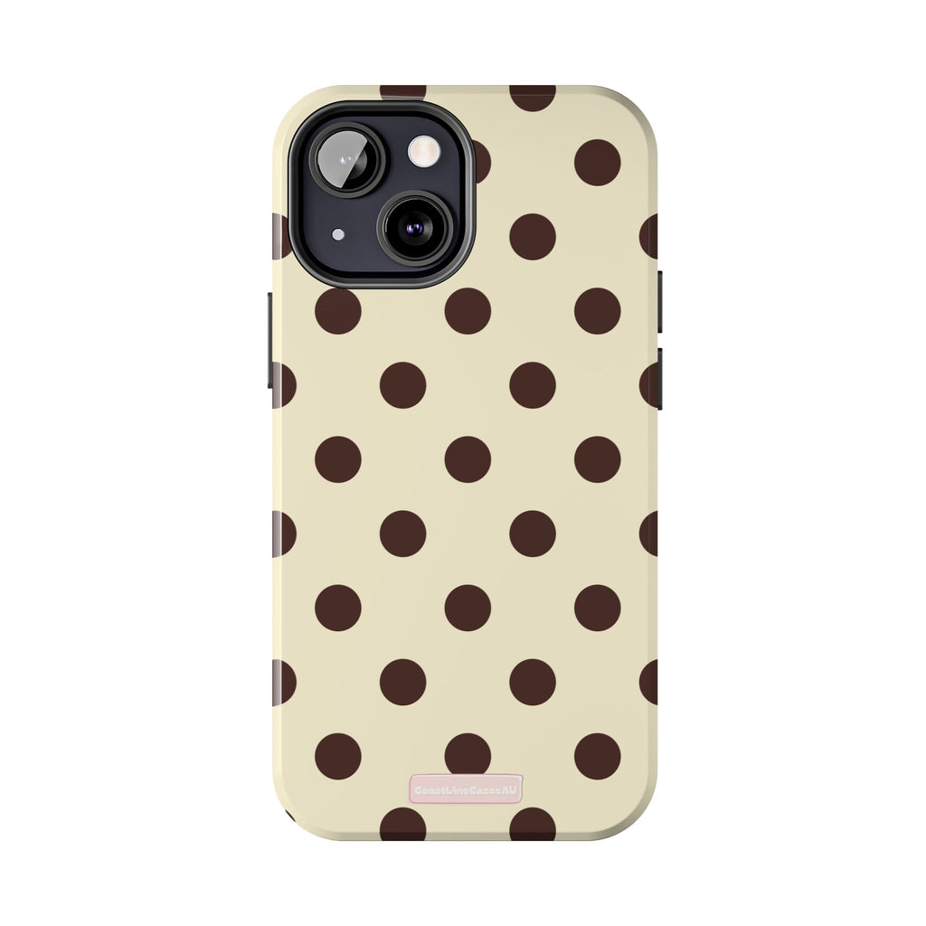 Banana Split Phone Case- Polka