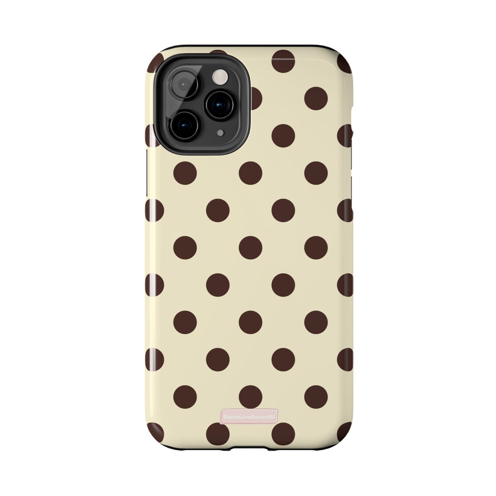 Banana Split Phone Case- Polka