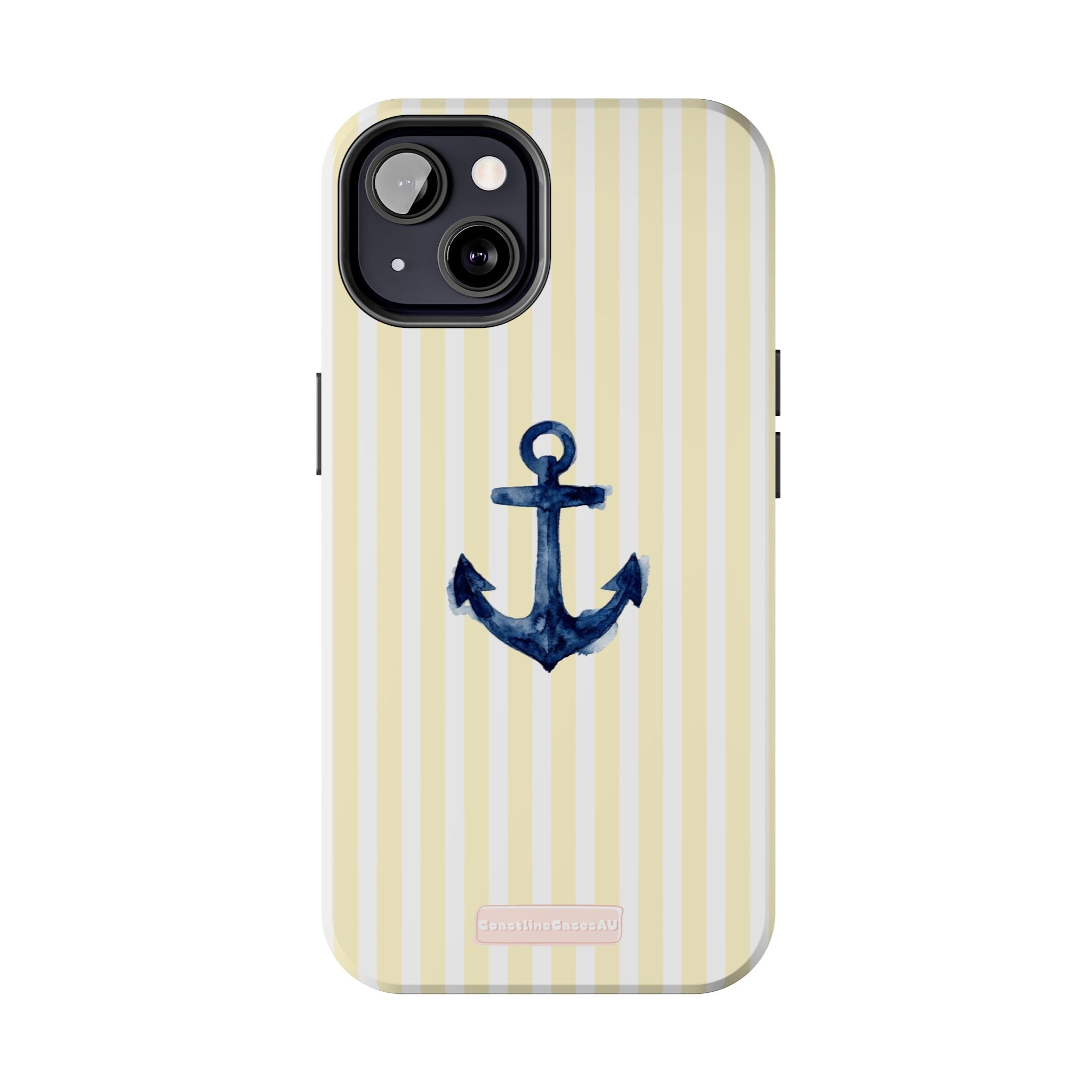 Sailor Phone Case- Butter Stripe