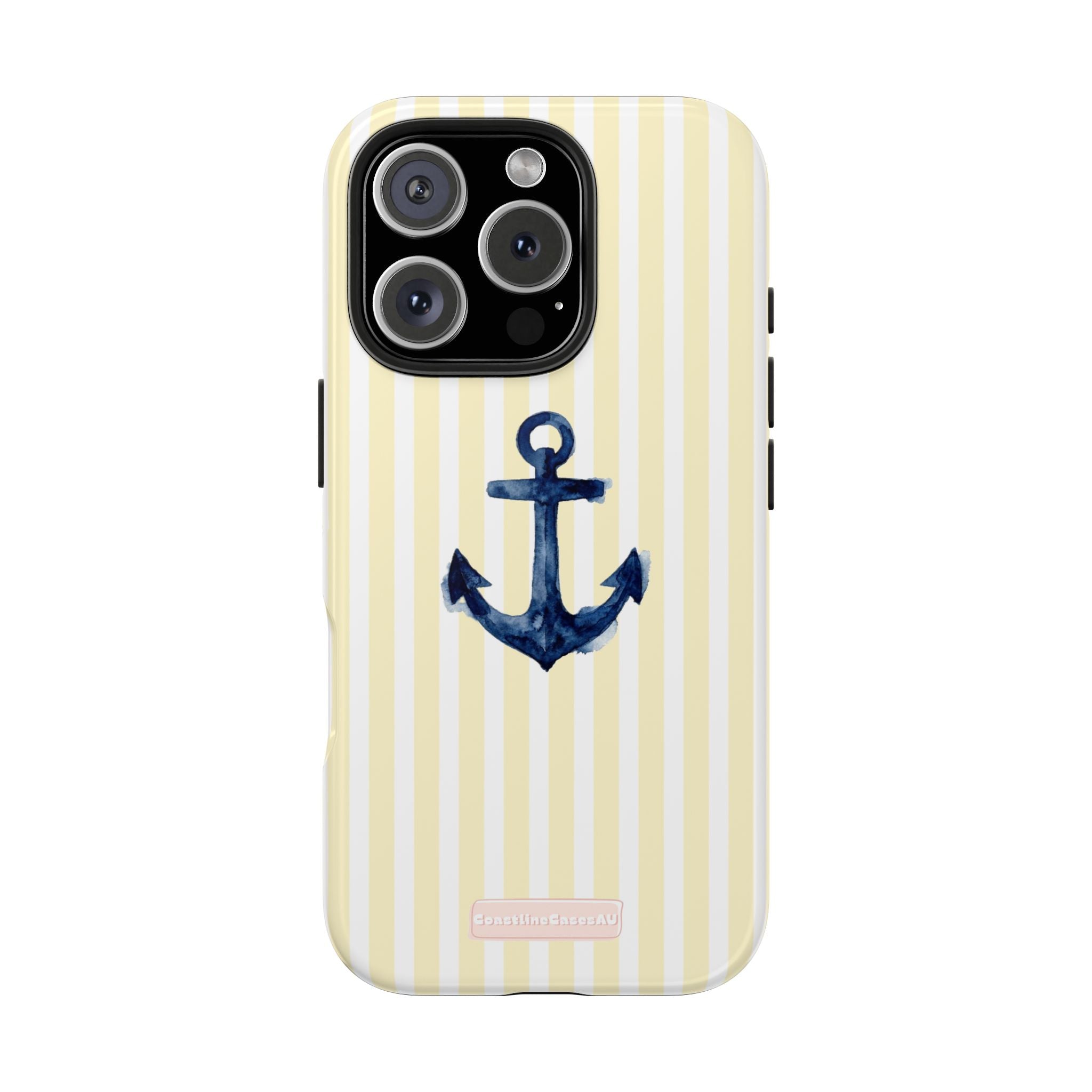 Sailor Phone Case- Butter Stripe