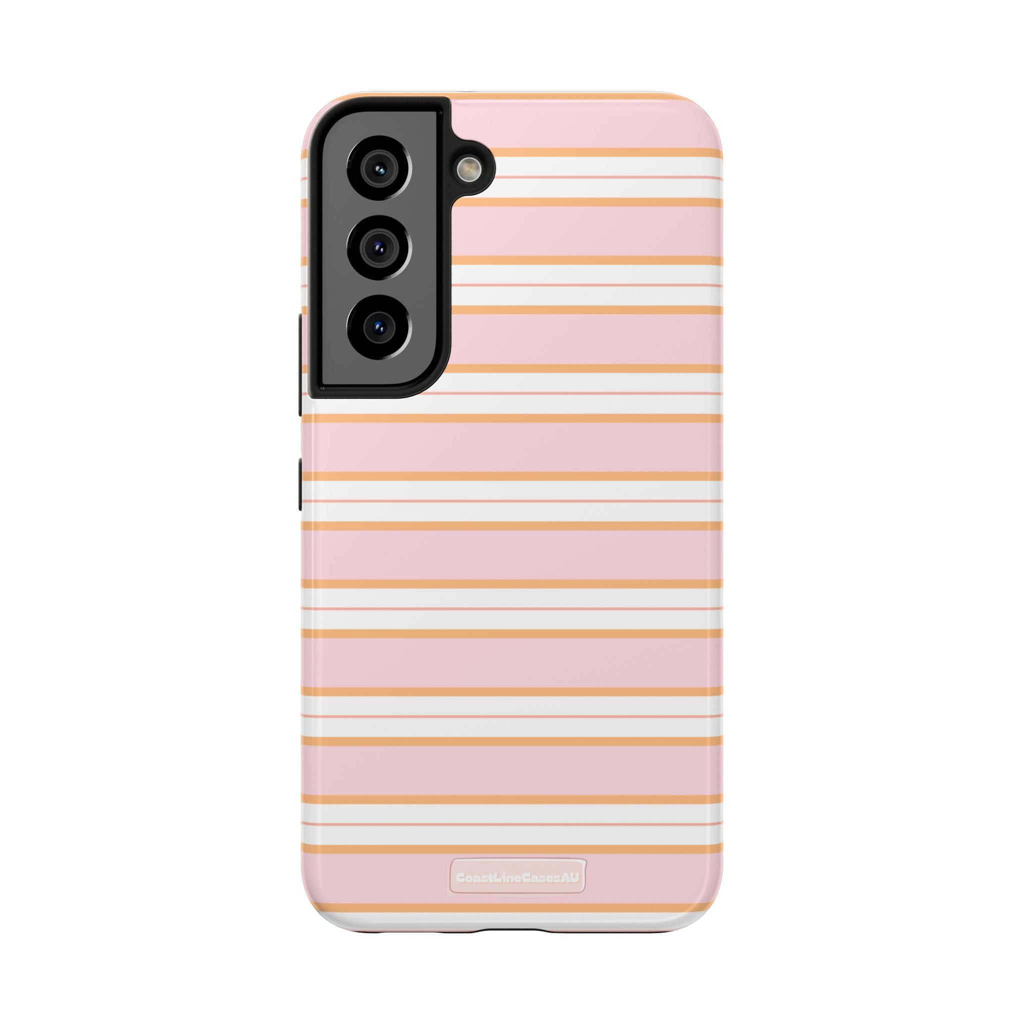 Grapefruit Stripe Phone Case