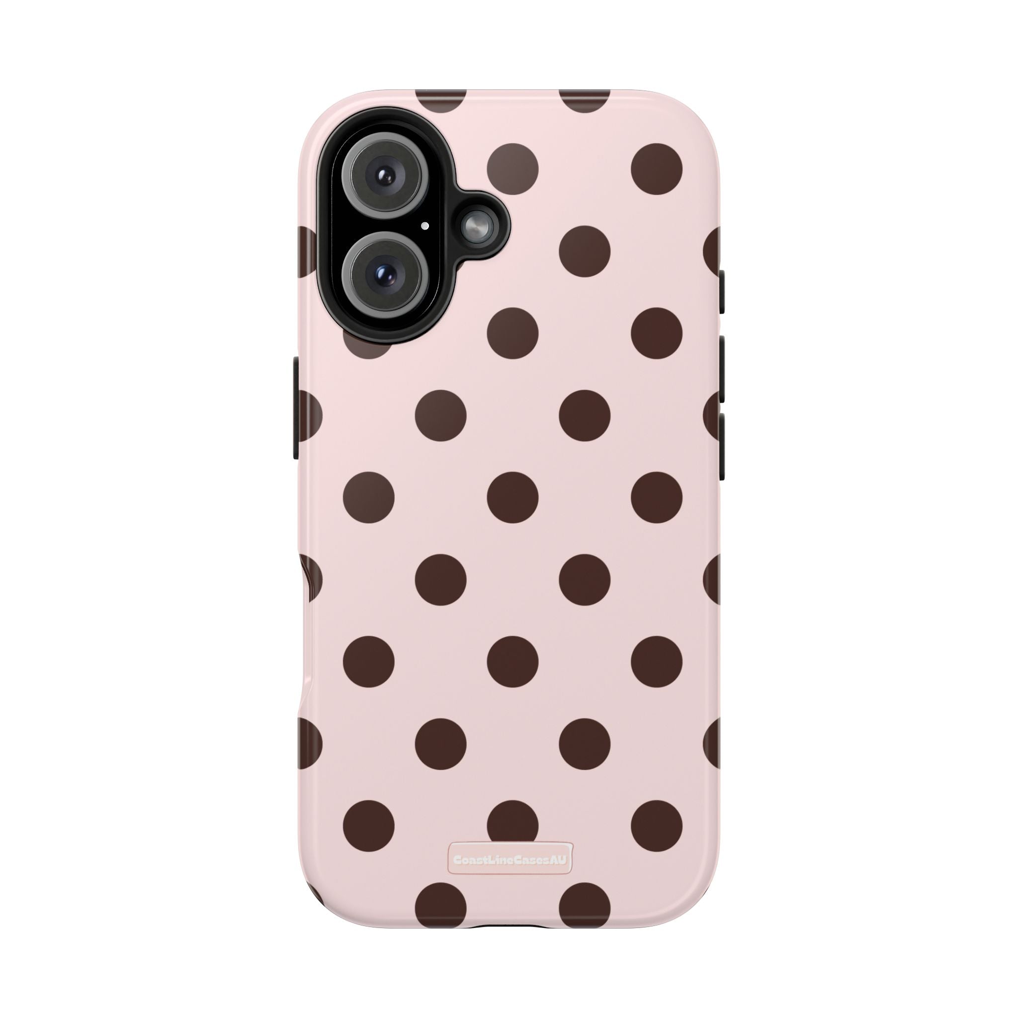 Berry Truffle Phone Case- Polka