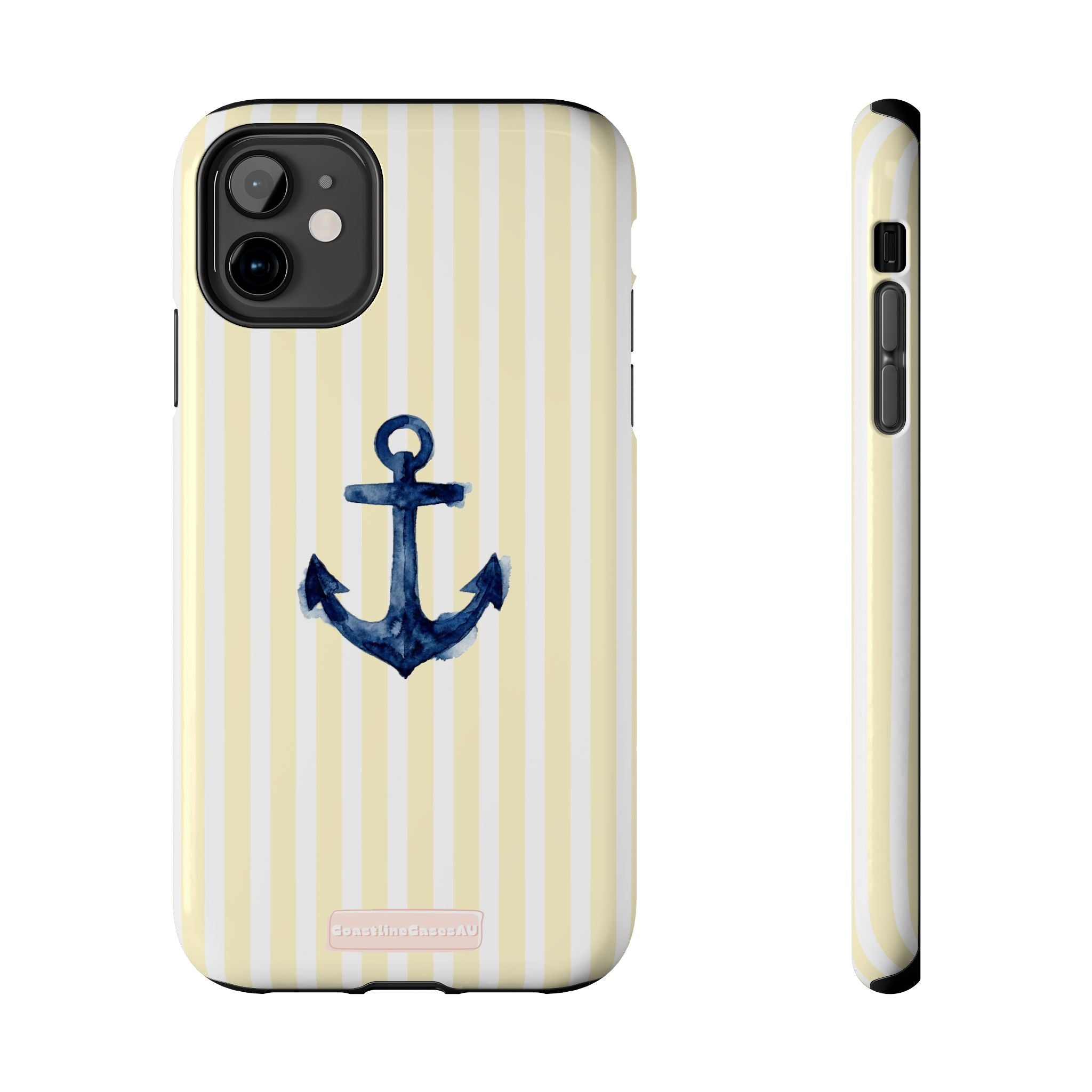 Sailor Phone Case- Butter Stripe