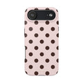 Berry Truffle Phone Case- Polka