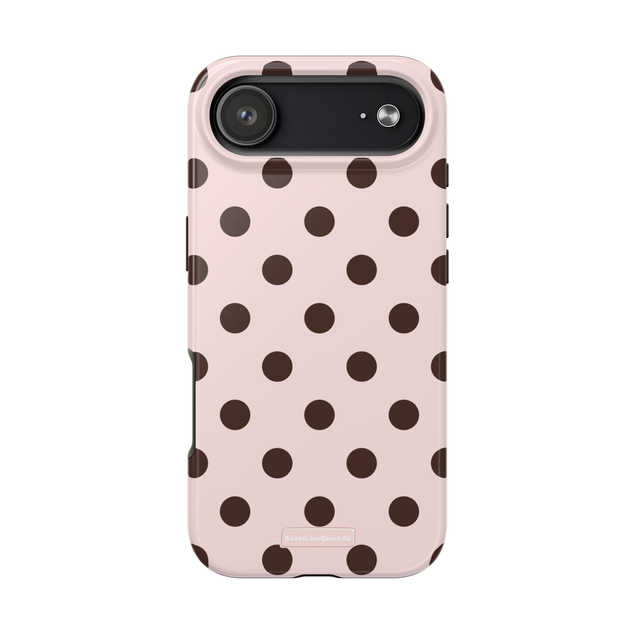 Berry Truffle Phone Case- Polka