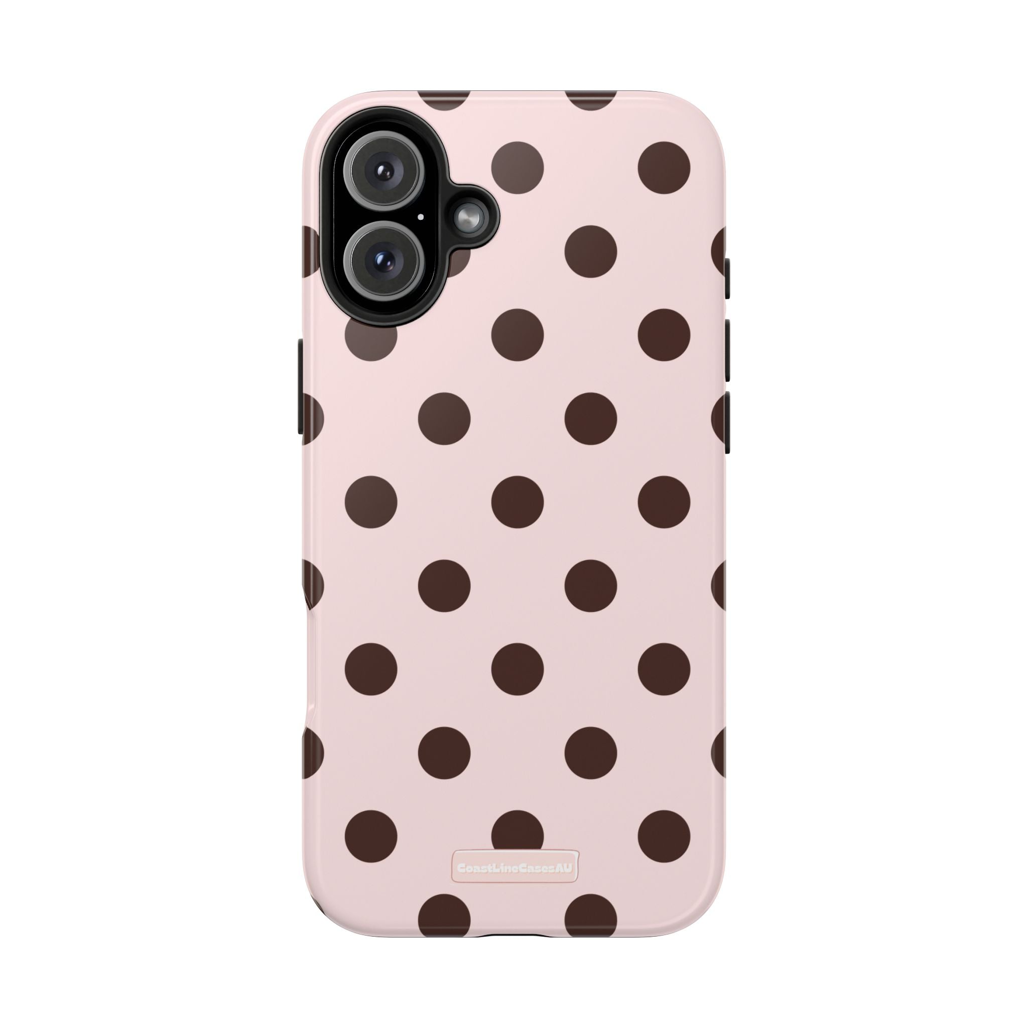 Berry Truffle Phone Case- Polka