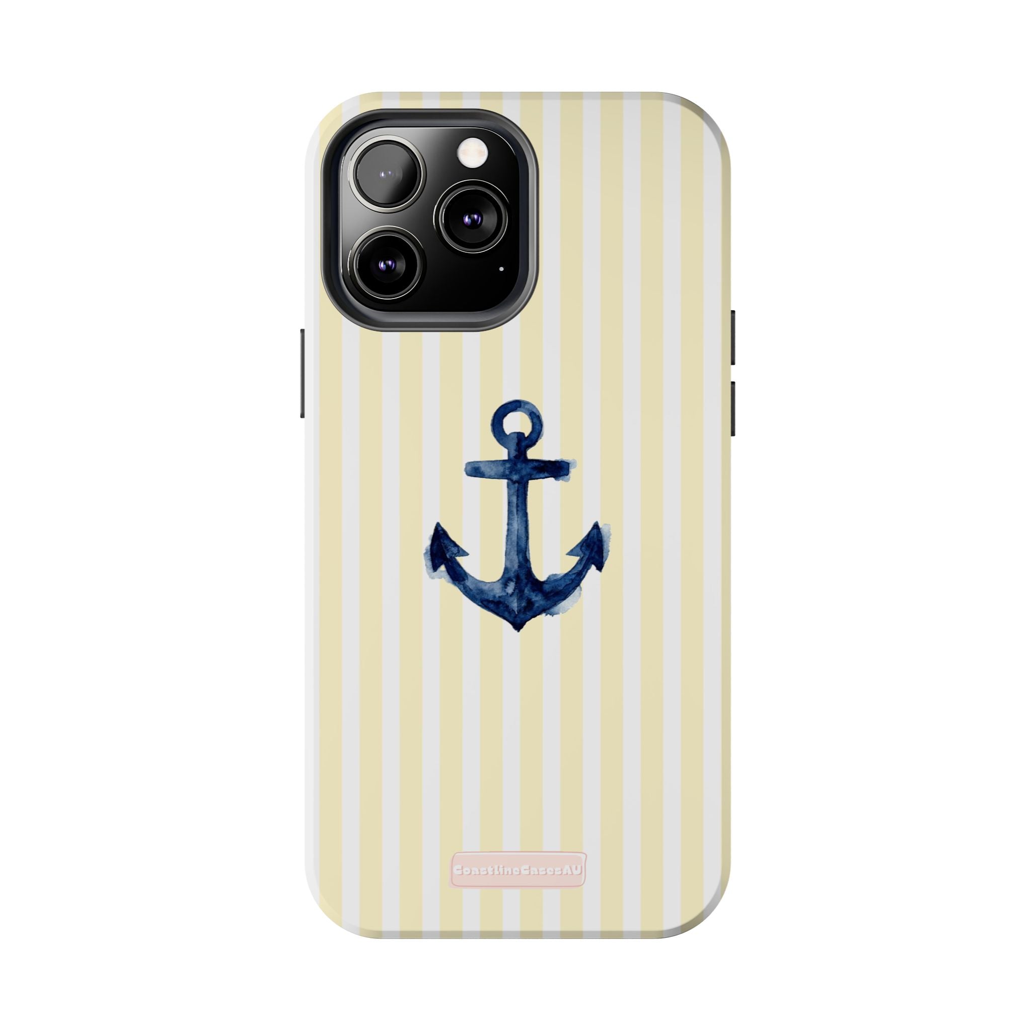 Sailor Phone Case- Butter Stripe