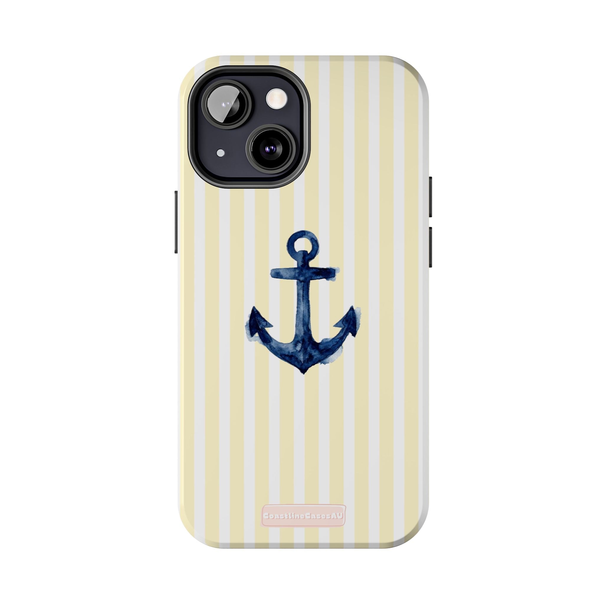 Sailor Phone Case- Butter Stripe