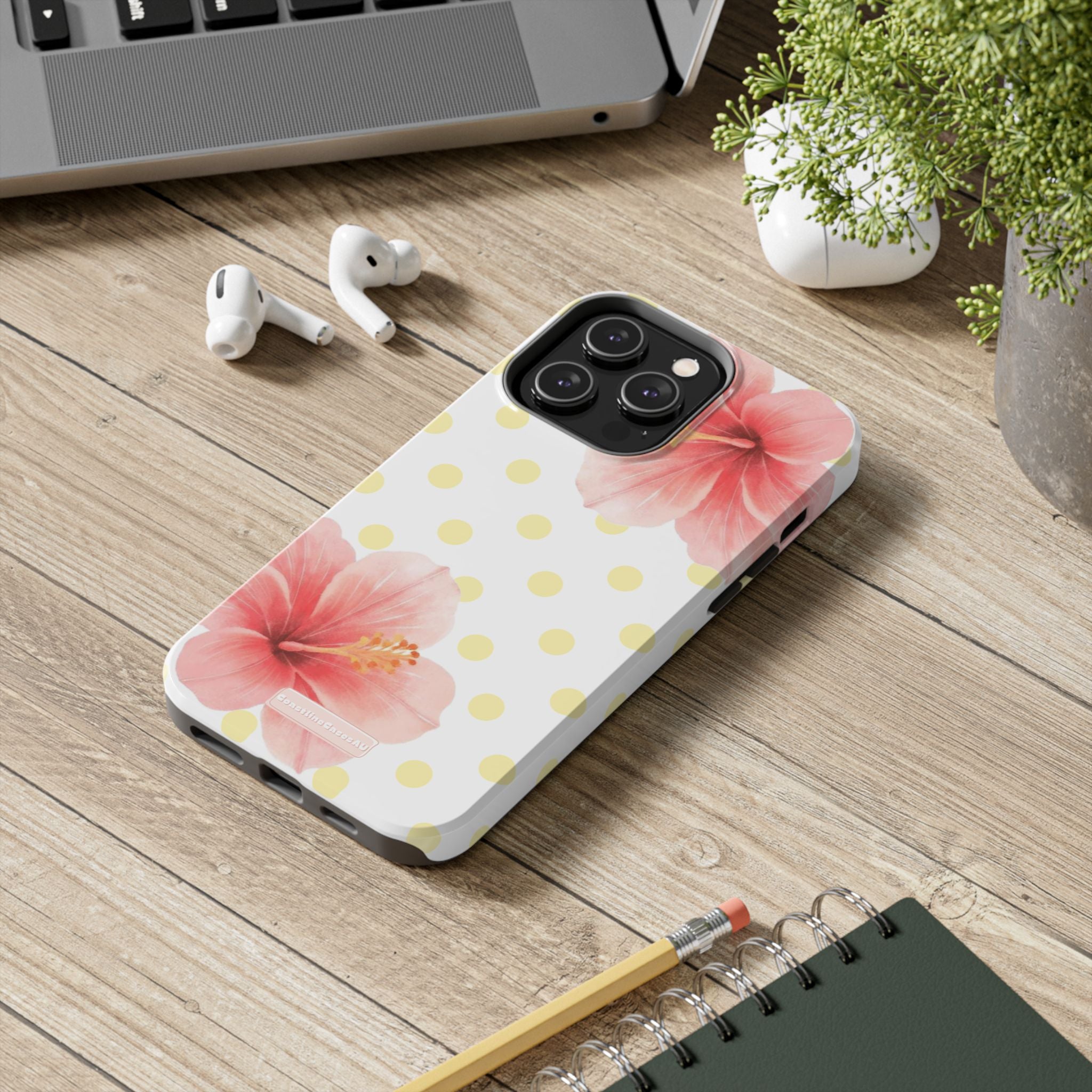 Bloom Phone Case- Polka Butter