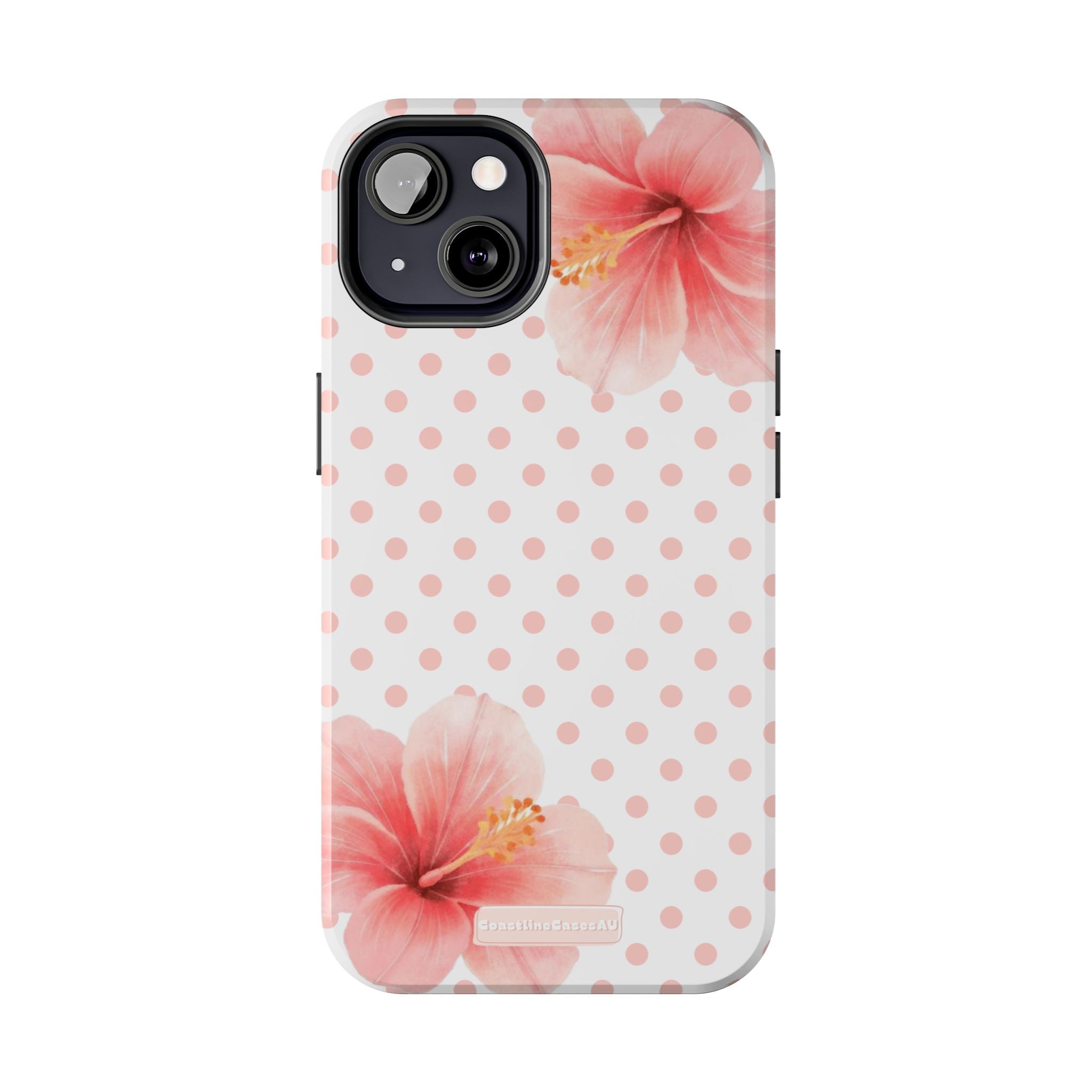 Bloom Phone Case- Mini Polka Blush