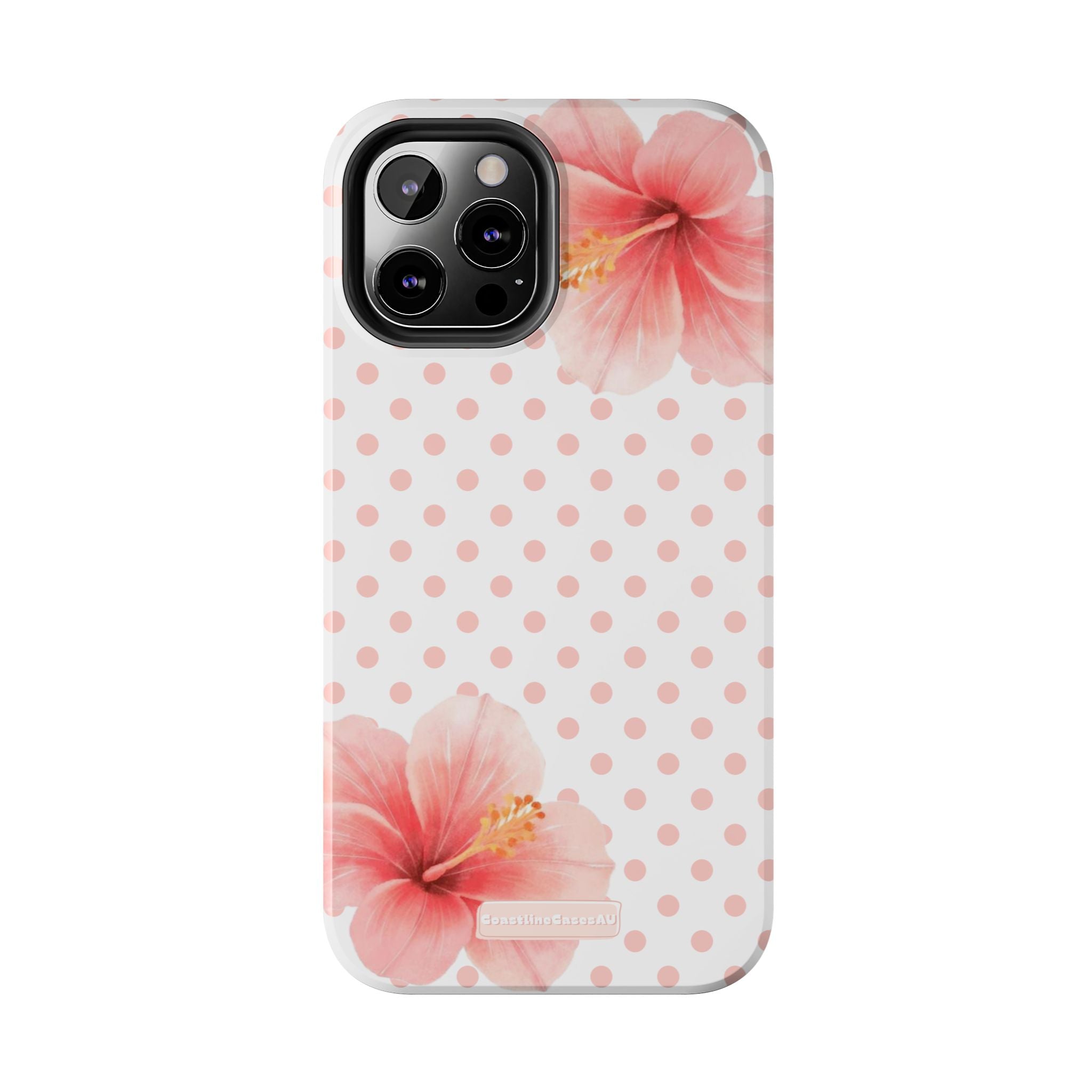 Bloom Phone Case- Mini Polka Blush