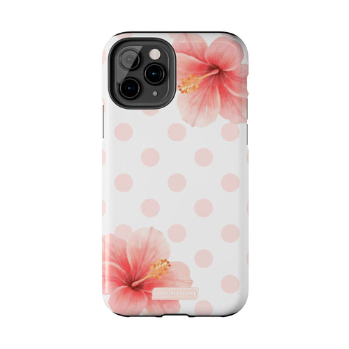 Bloom Phone Case- Polka Blush