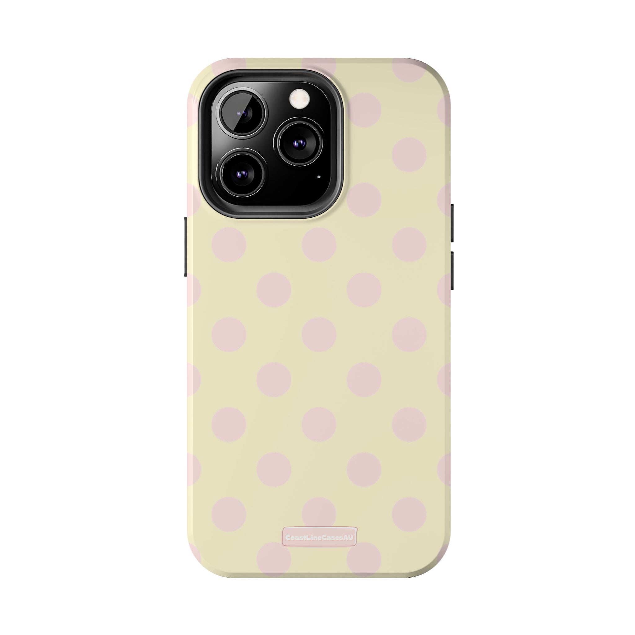 Strawberry Scone Phone Case- Polka